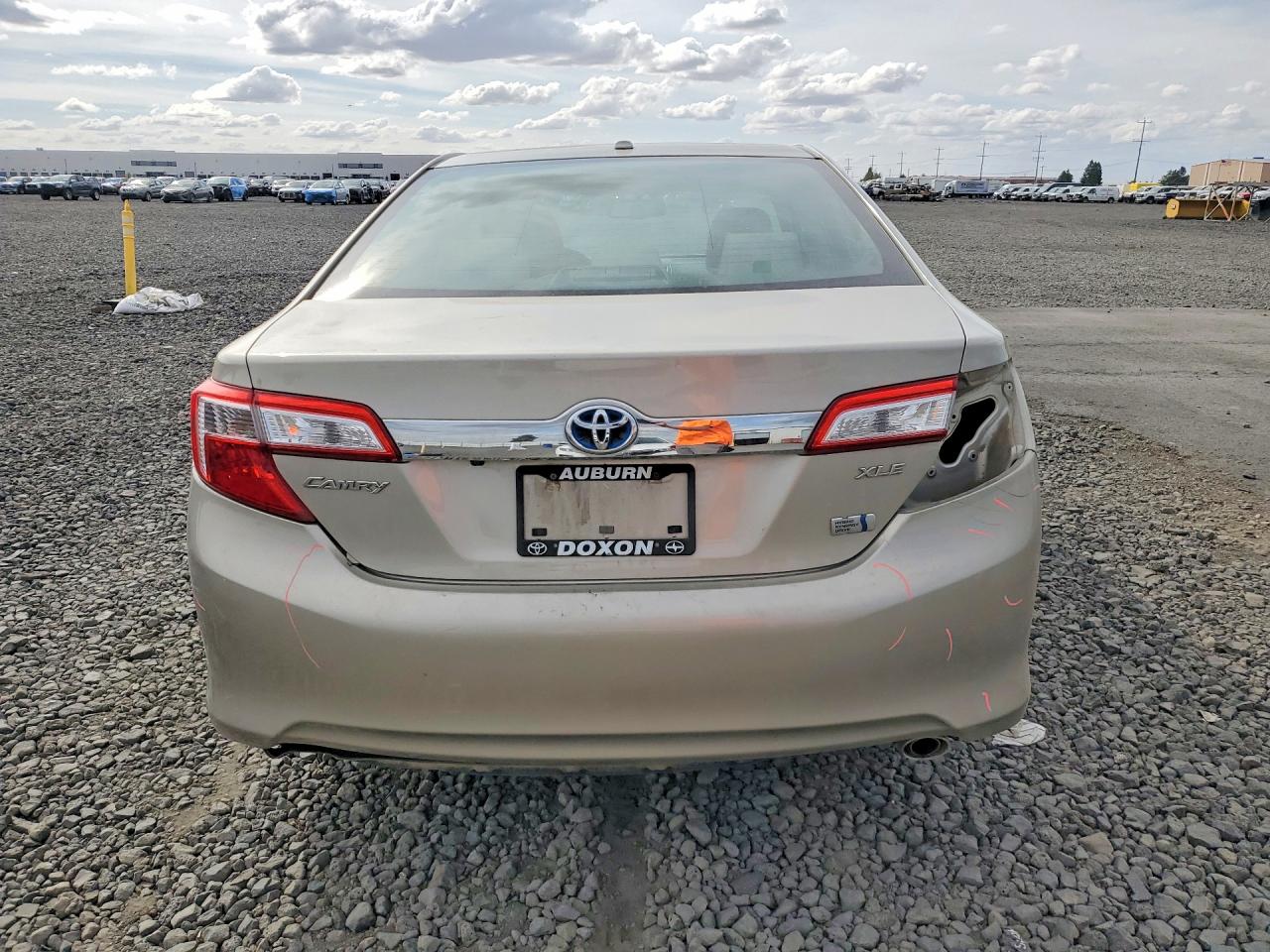 2014 Toyota Camry Hybrid Xle Gray vin: 4T1BD1FK8EU120510