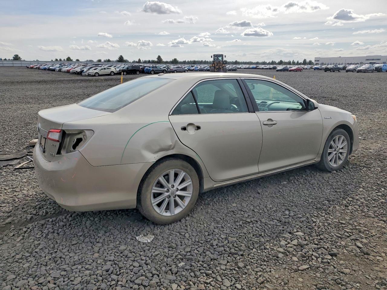 2014 Toyota Camry Hybrid Xle Gray vin: 4T1BD1FK8EU120510