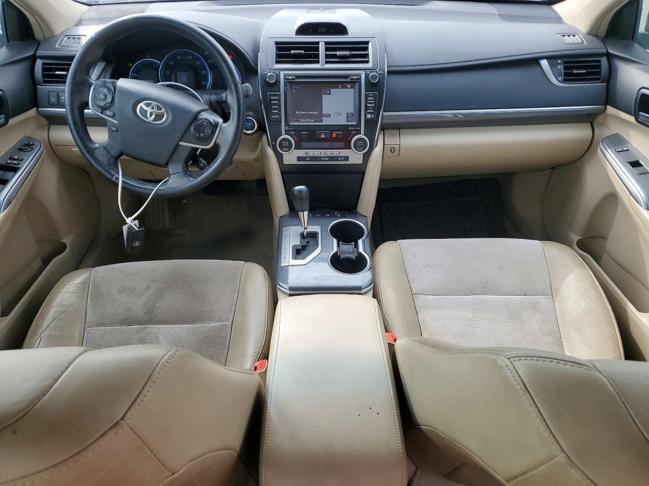 2014 Toyota Camry Hybrid Xle Gray vin: 4T1BD1FK8EU120510