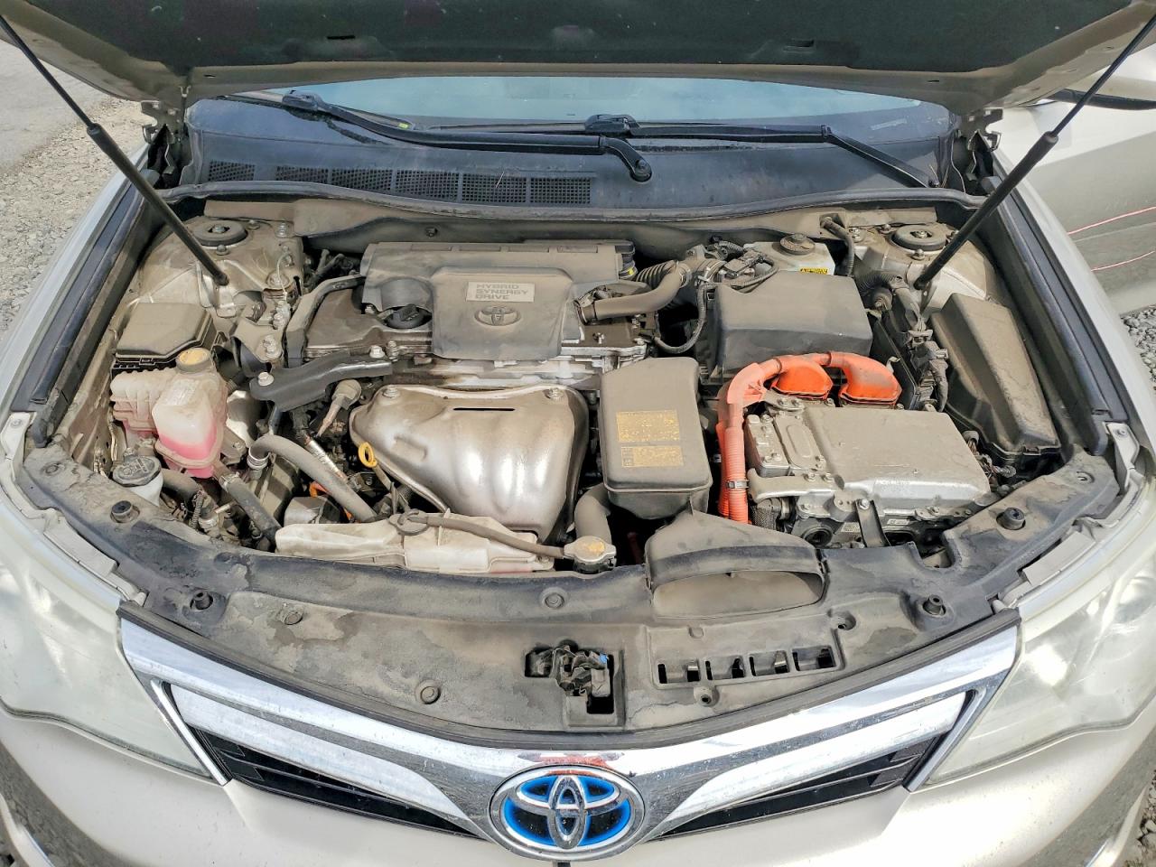 2014 Toyota Camry Hybrid Xle Gray vin: 4T1BD1FK8EU120510
