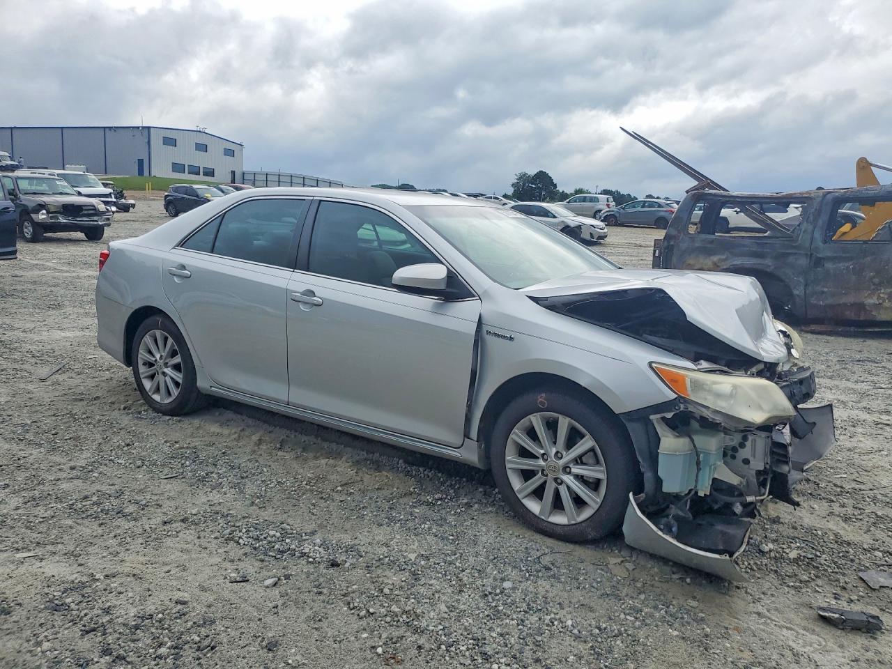 2014 Toyota Camry Hybrid Xle Серебряный vin: 4T1BD1FK8EU120684