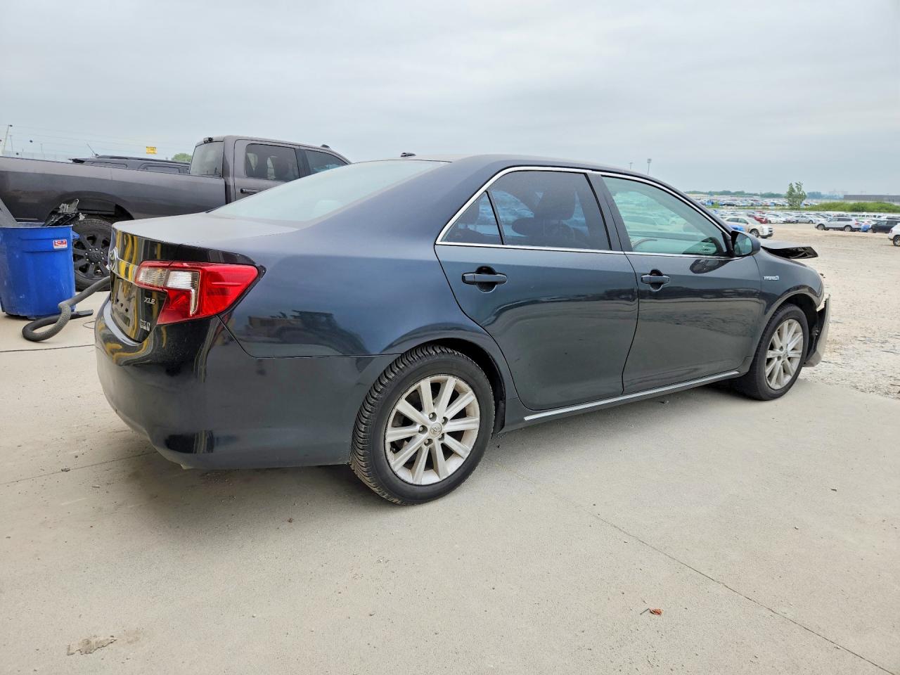 2014 Toyota Camry Hybrid Xle Black vin: 4T1BD1FK8EU123617