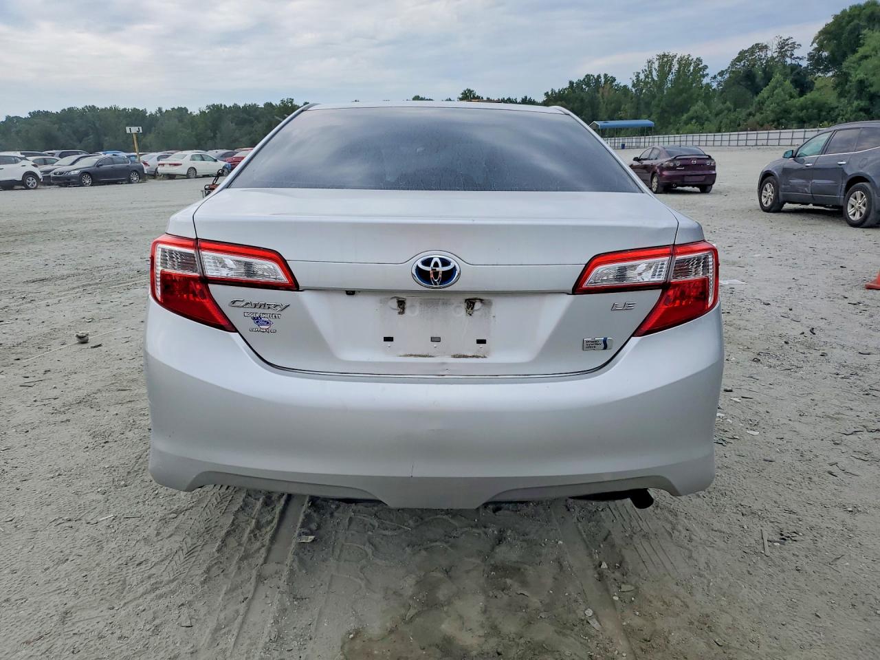 2014 Toyota Camry Hybrid Le Silver vin: 4T1BD1FK8EU128610