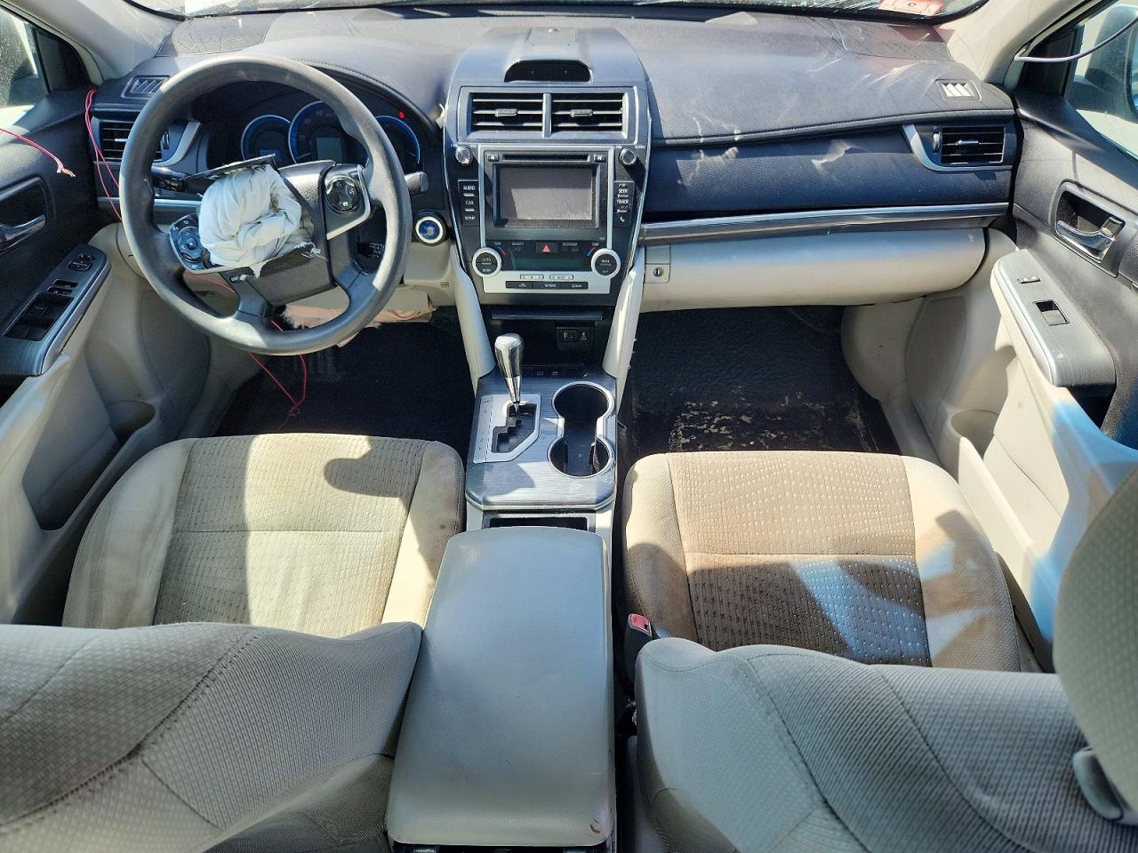 2014 Toyota Camry White vin: 4T1BD1FK8EU129028