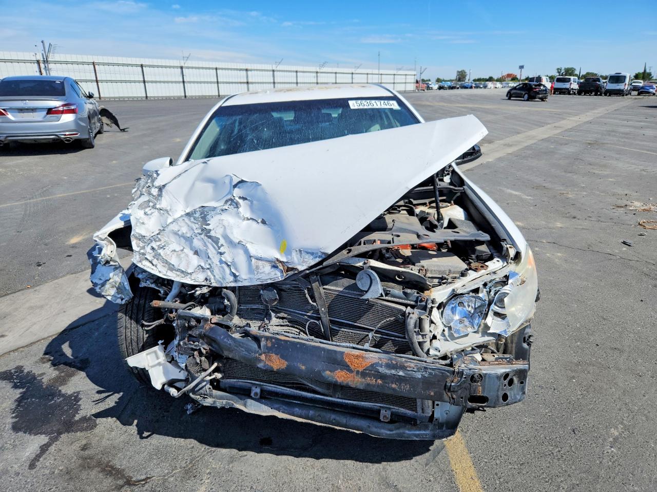 2014 Toyota Camry White vin: 4T1BD1FK8EU129028