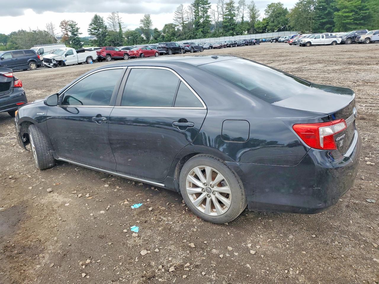 2014 Toyota Camry Hybrid Xle Black vin: 4T1BD1FK8EU131782