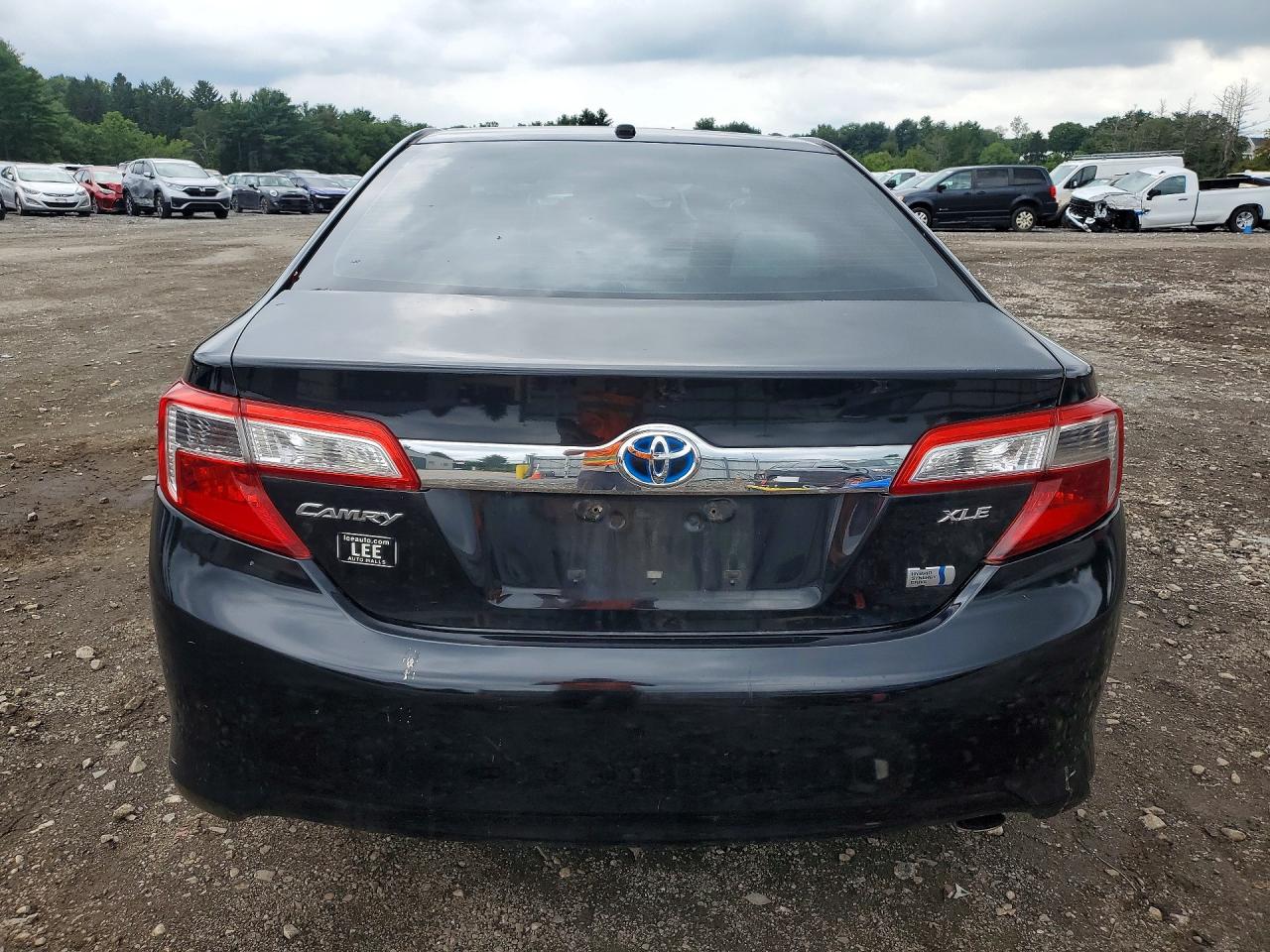 2014 Toyota Camry Hybrid Xle Black vin: 4T1BD1FK8EU131782
