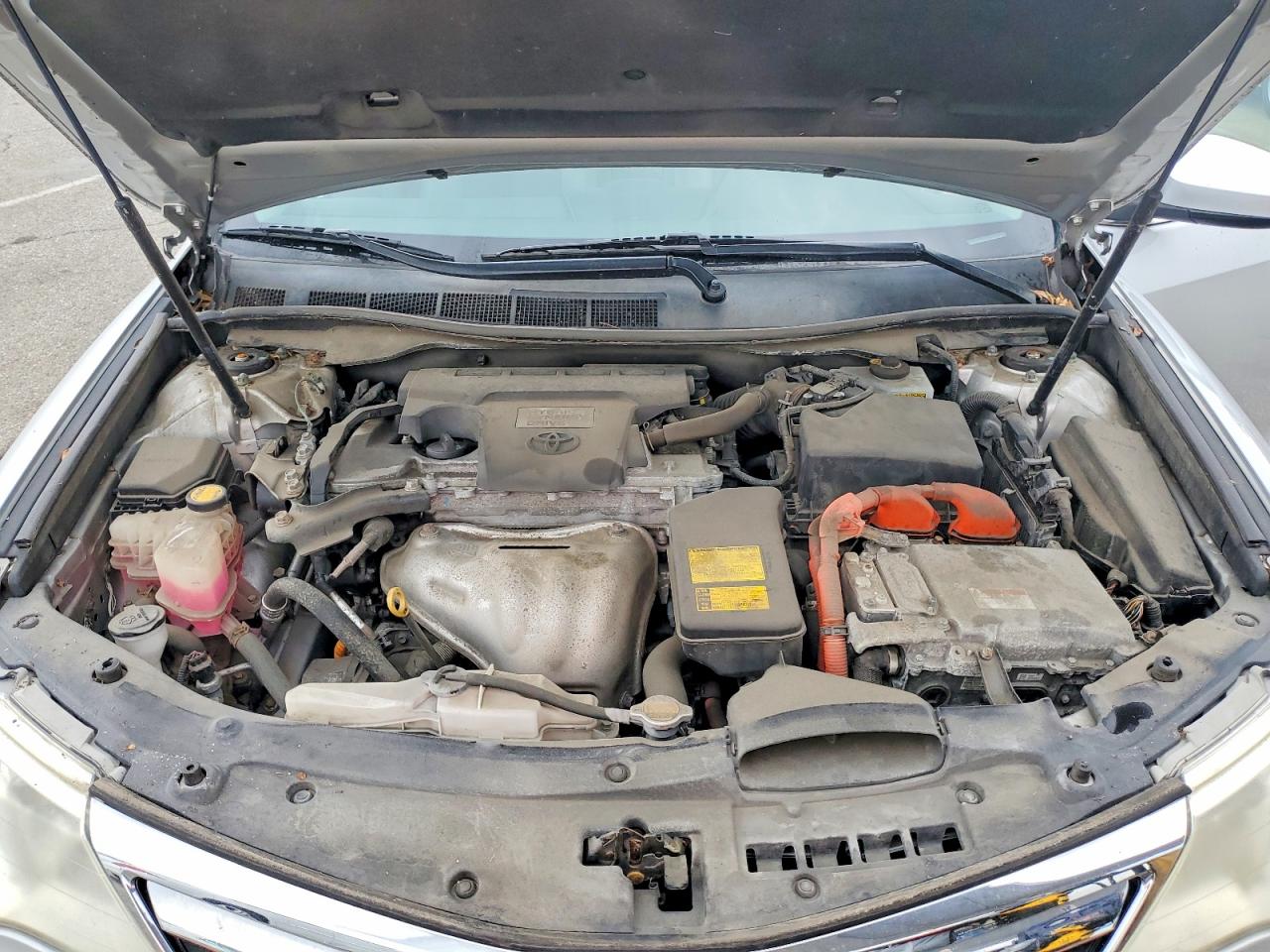 2014 Toyota Camry Hybrid Xle Серебряный vin: 4T1BD1FK8EU133872