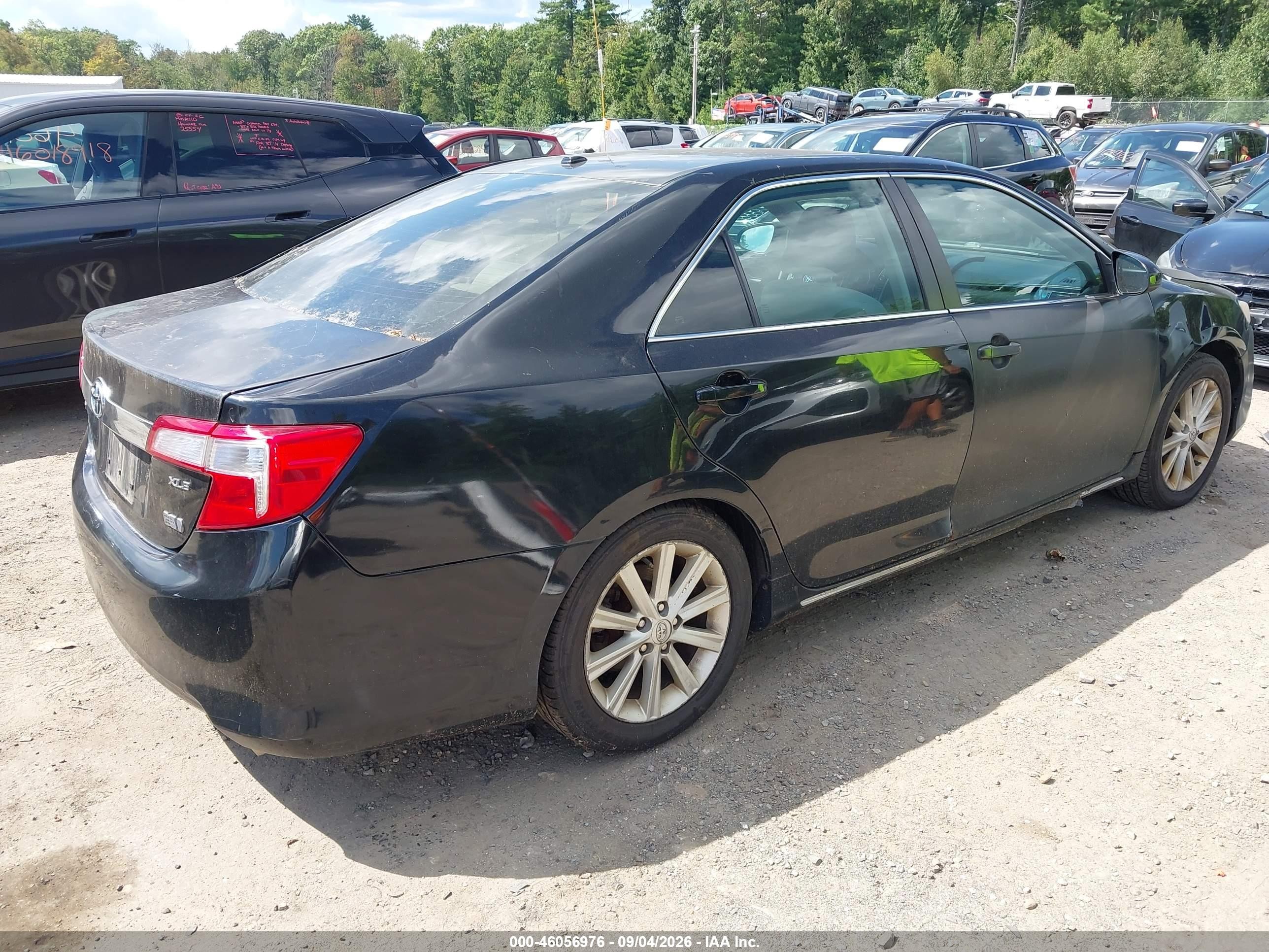 2014 Toyota Camry Hybrid Xle Black vin: 4T1BD1FK8EU138876