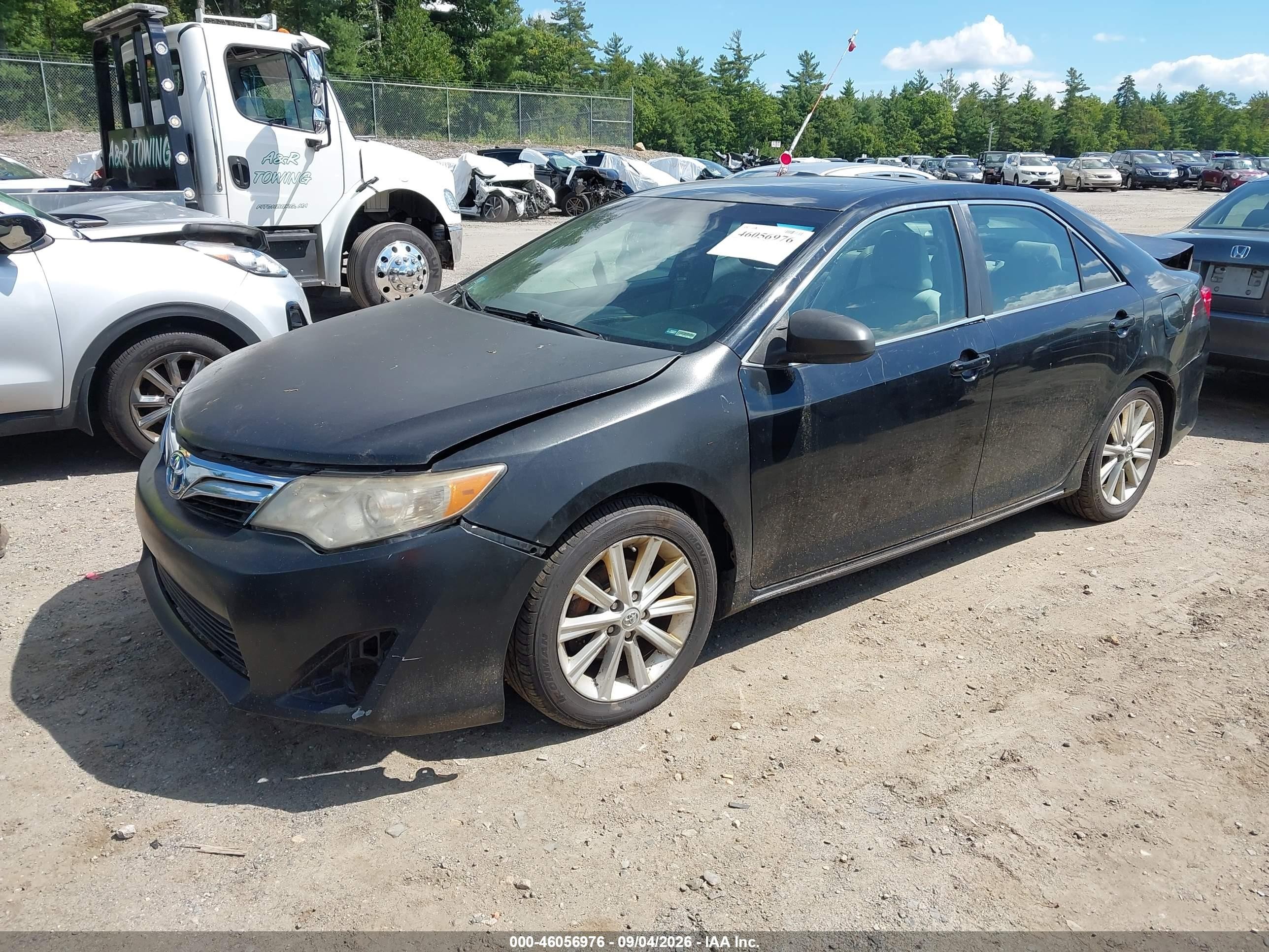 2014 Toyota Camry Hybrid Xle Black vin: 4T1BD1FK8EU138876