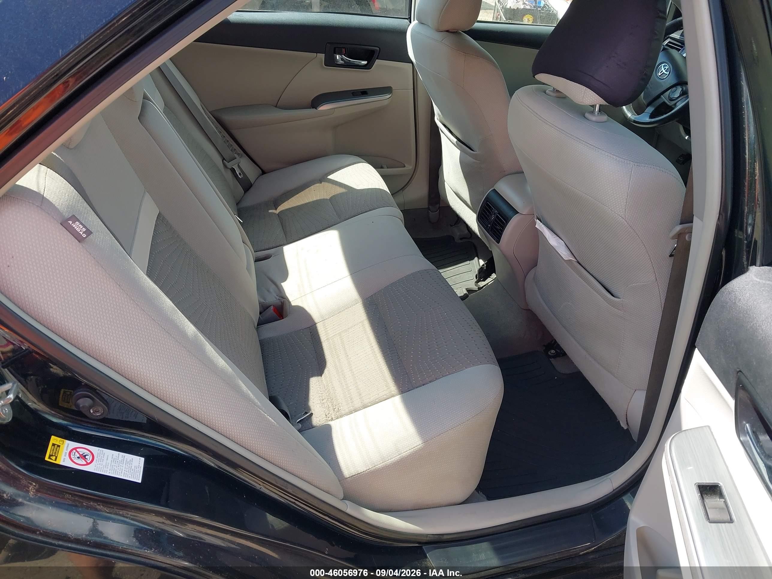 2014 Toyota Camry Hybrid Xle Black vin: 4T1BD1FK8EU138876