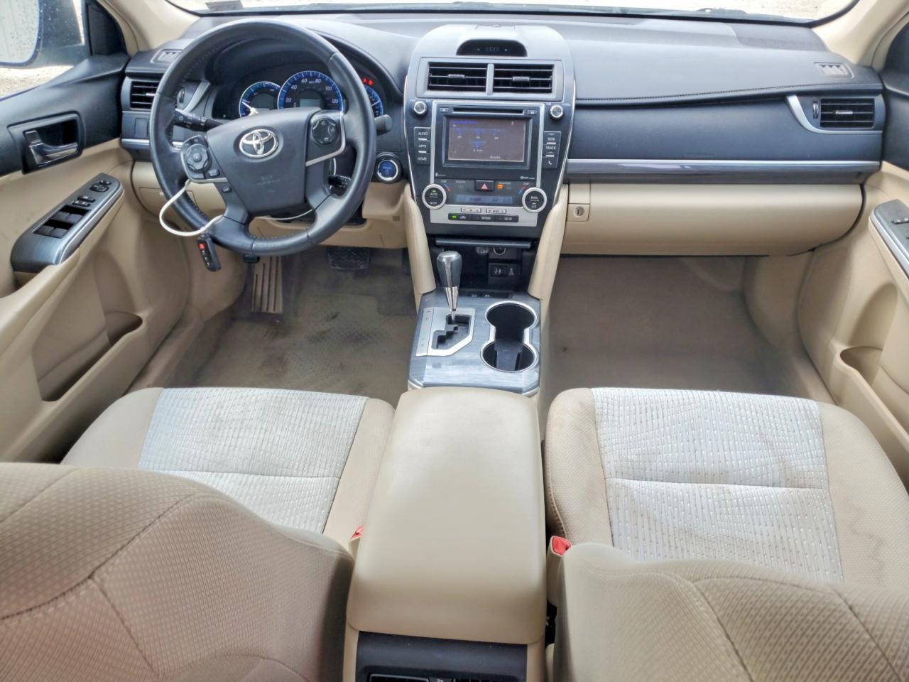 2014 Toyota Camry Hybrid Xle White vin: 4T1BD1FK8EU141261