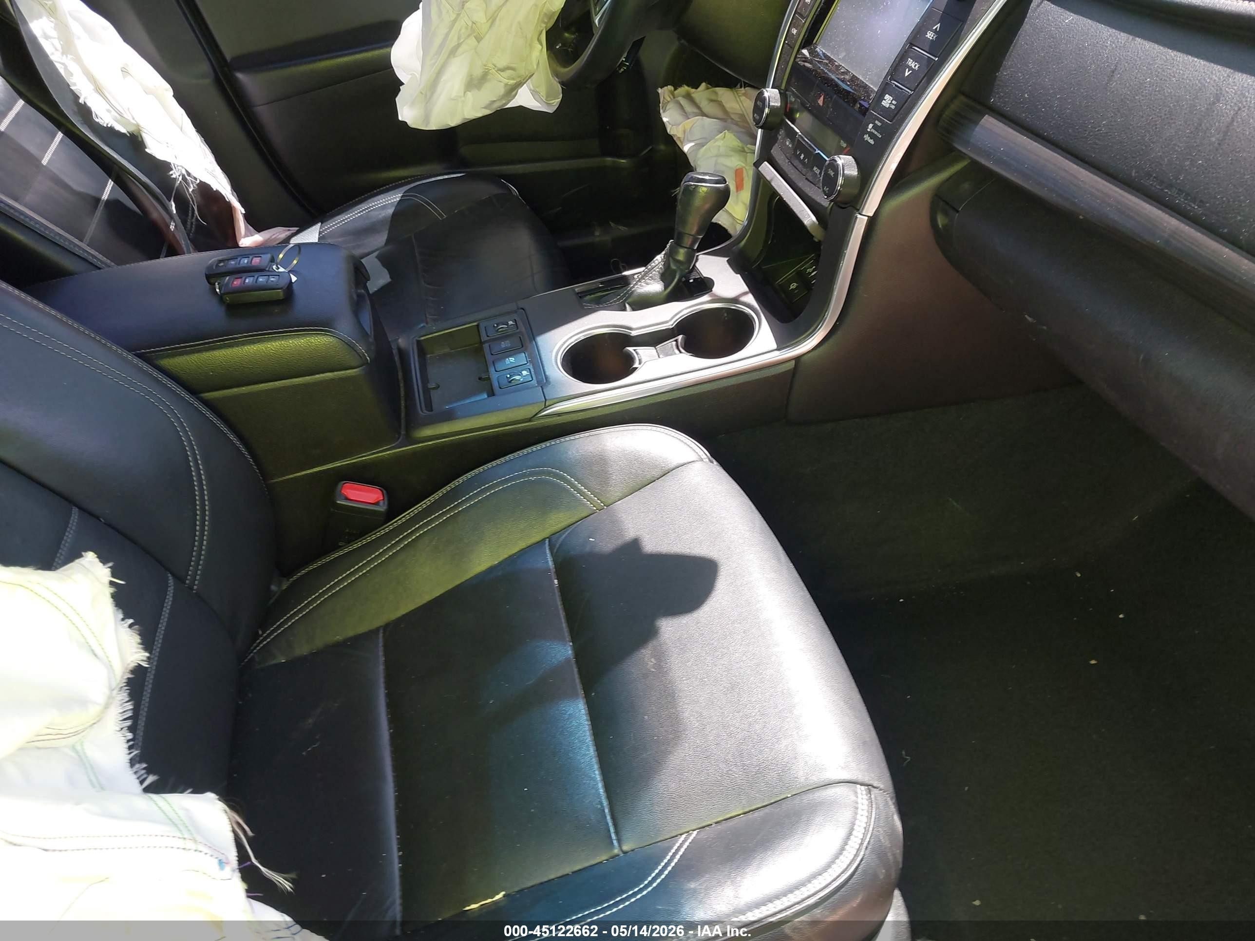 2015 Toyota Camry Hybrid Xle Gray vin: 4T1BD1FK8FU145652