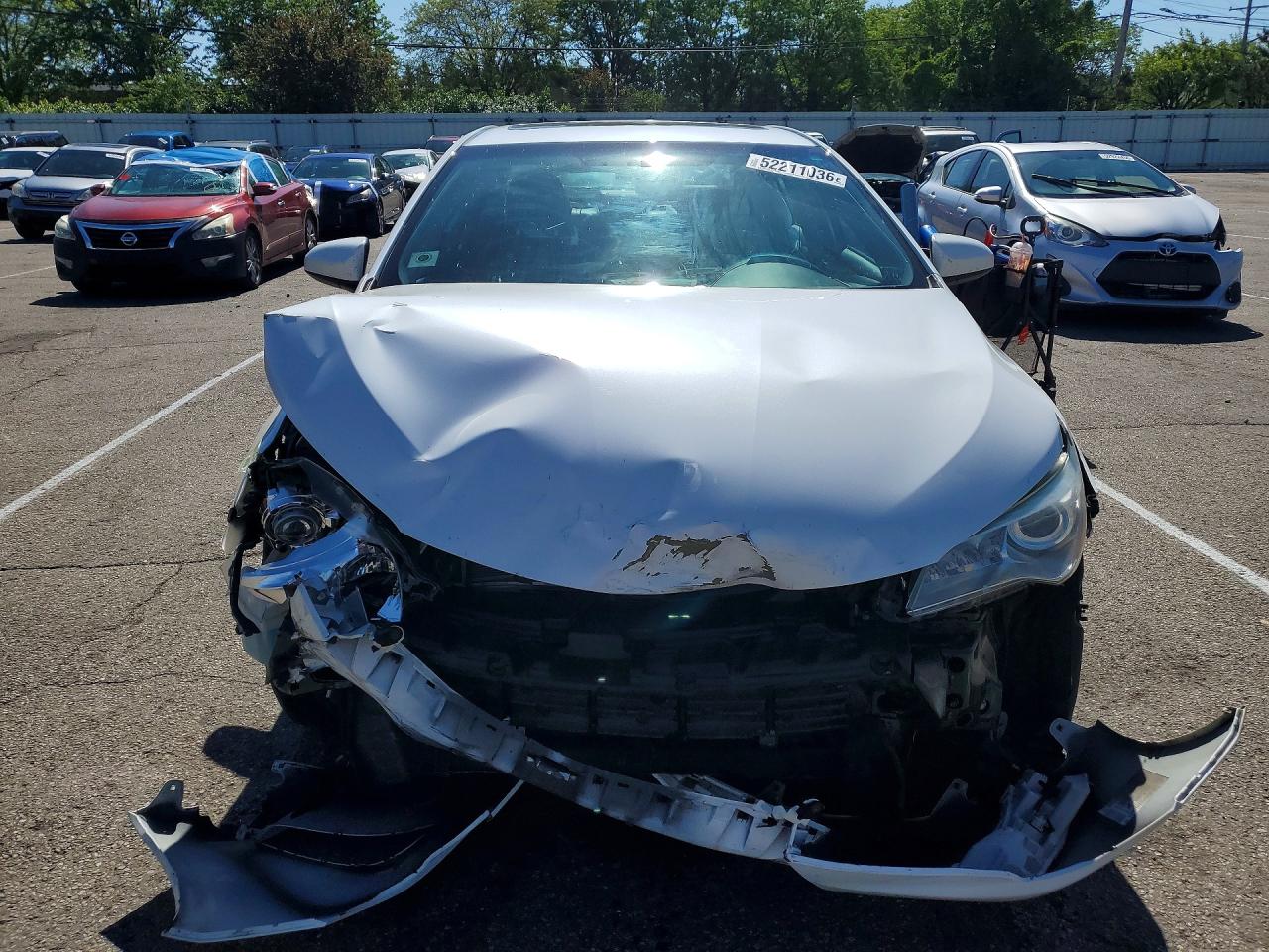 2015 Toyota Camry Hybrid Xle White vin: 4T1BD1FK8FU147823