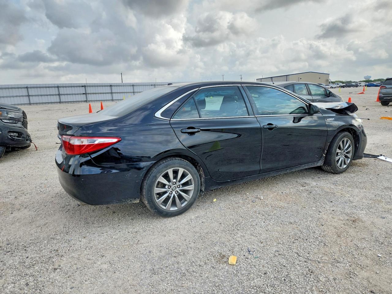 2015 Toyota Camry Hybrid Xle Black vin: 4T1BD1FK8FU153265