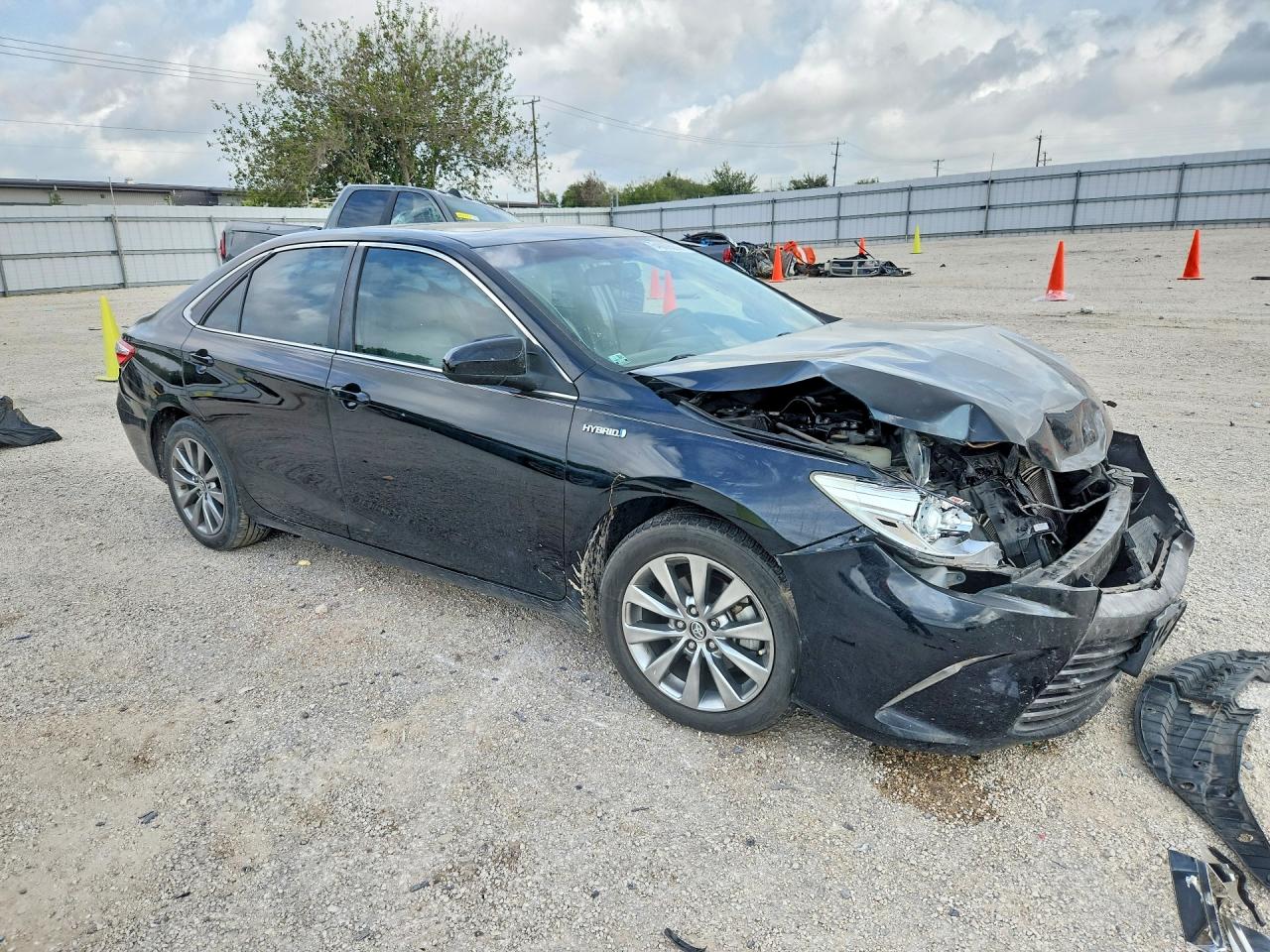 2015 Toyota Camry Hybrid Xle Black vin: 4T1BD1FK8FU153265