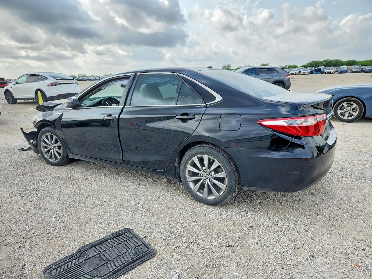 2015 Toyota Camry Hybrid Xle Black vin: 4T1BD1FK8FU153265