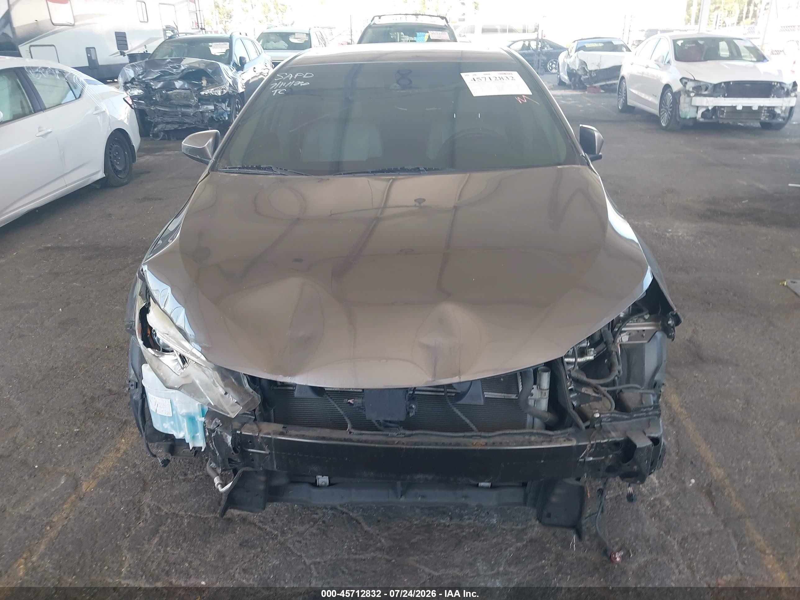2015 Toyota Camry Hybrid Xle Gray vin: 4T1BD1FK8FU165934