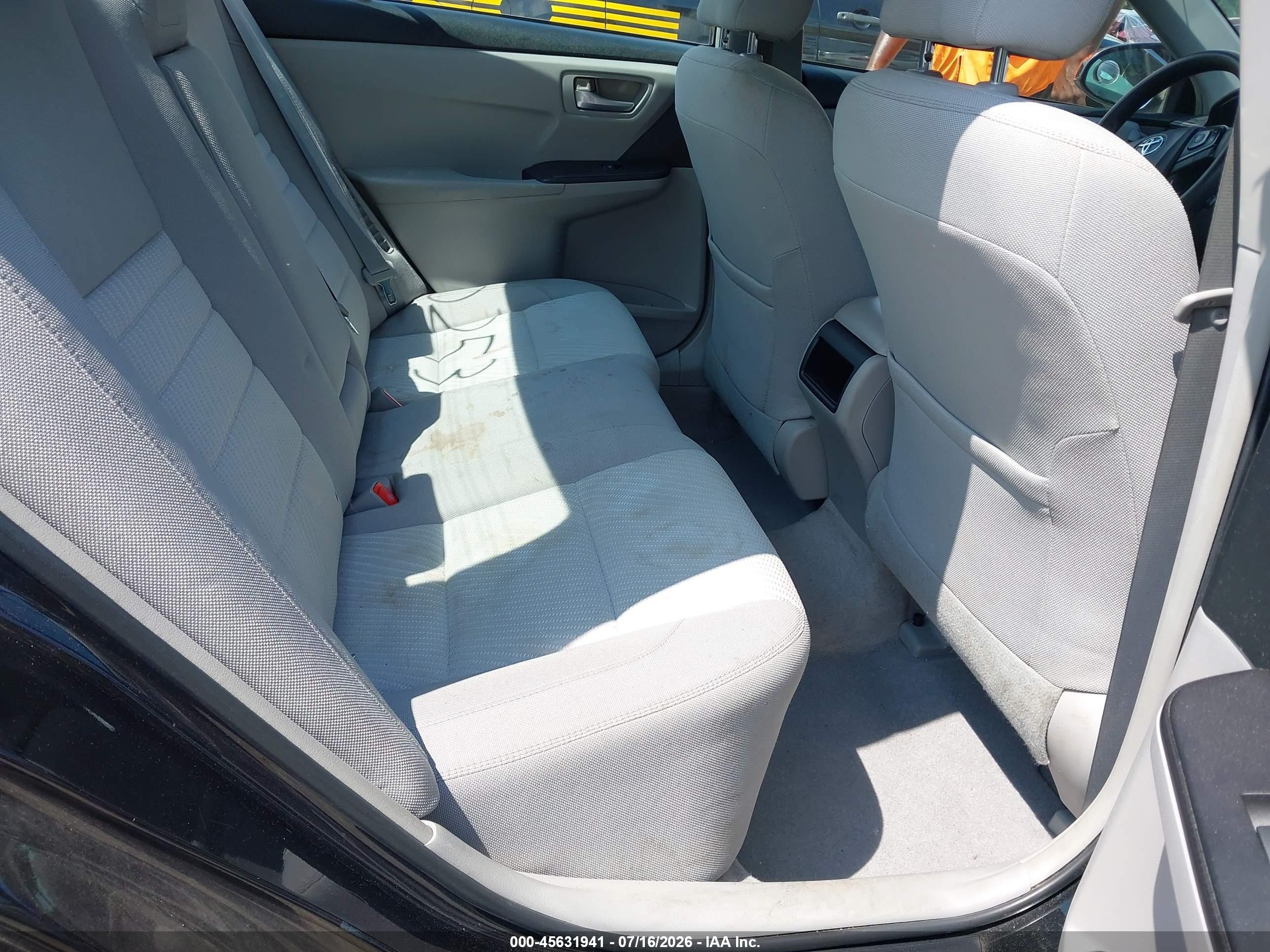 2015 Toyota Camry Hybrid Le Black vin: 4T1BD1FK8FU167585