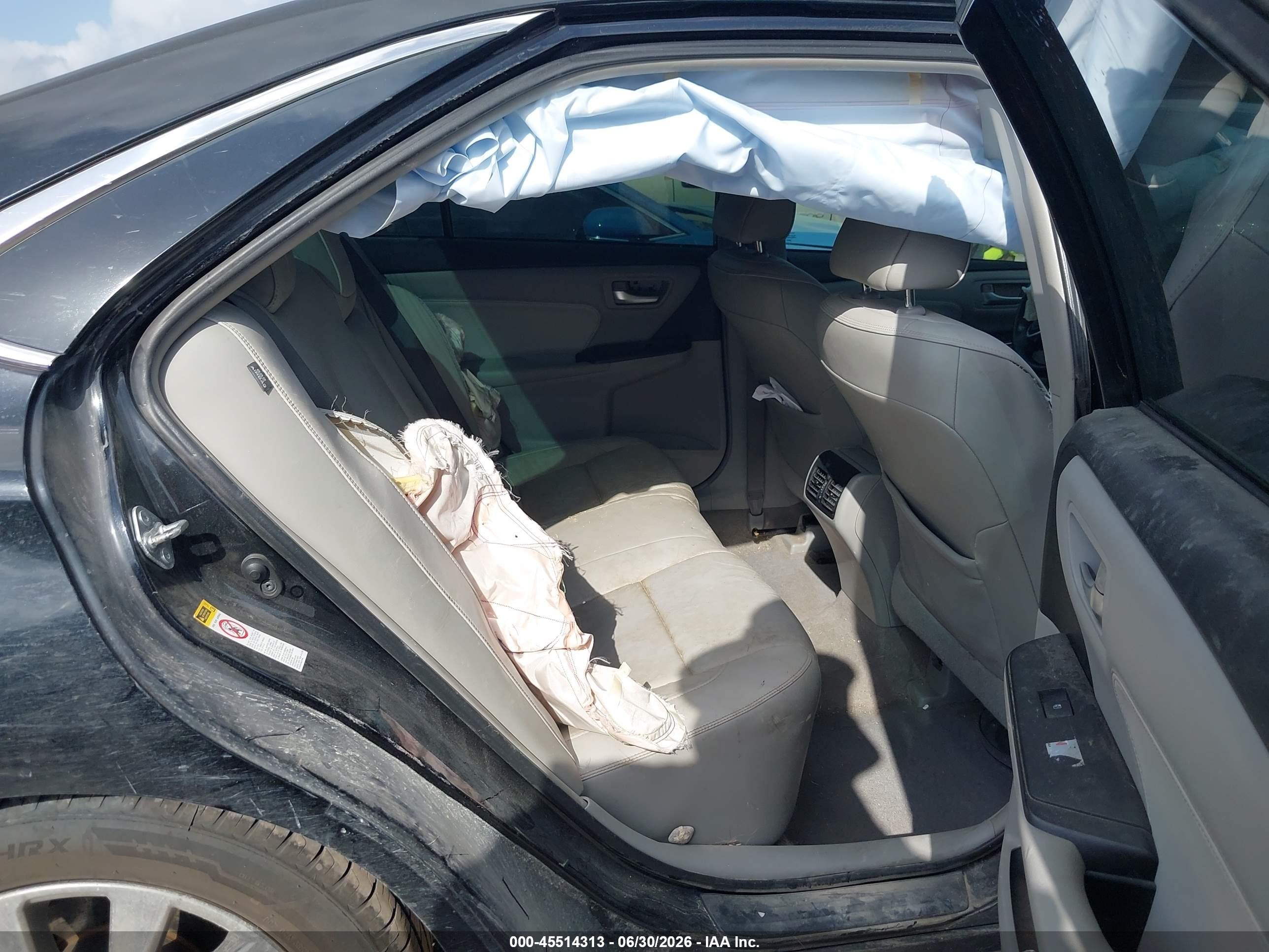 2015 Toyota Camry Hybrid Xle Черный vin: 4T1BD1FK8FU173208
