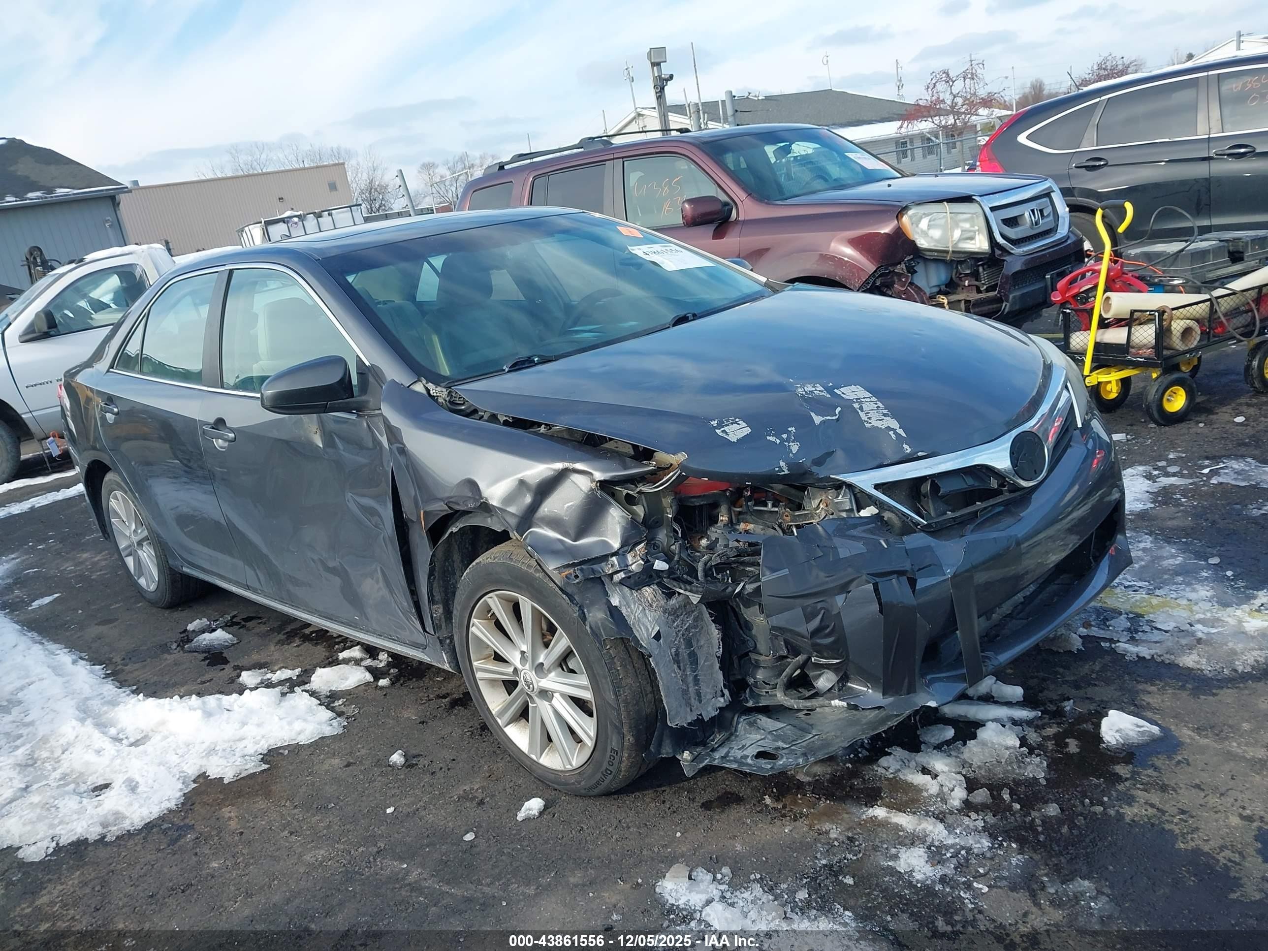 2012 Toyota Camry Hybrid Xle Gray vin: 4T1BD1FK9CU001927