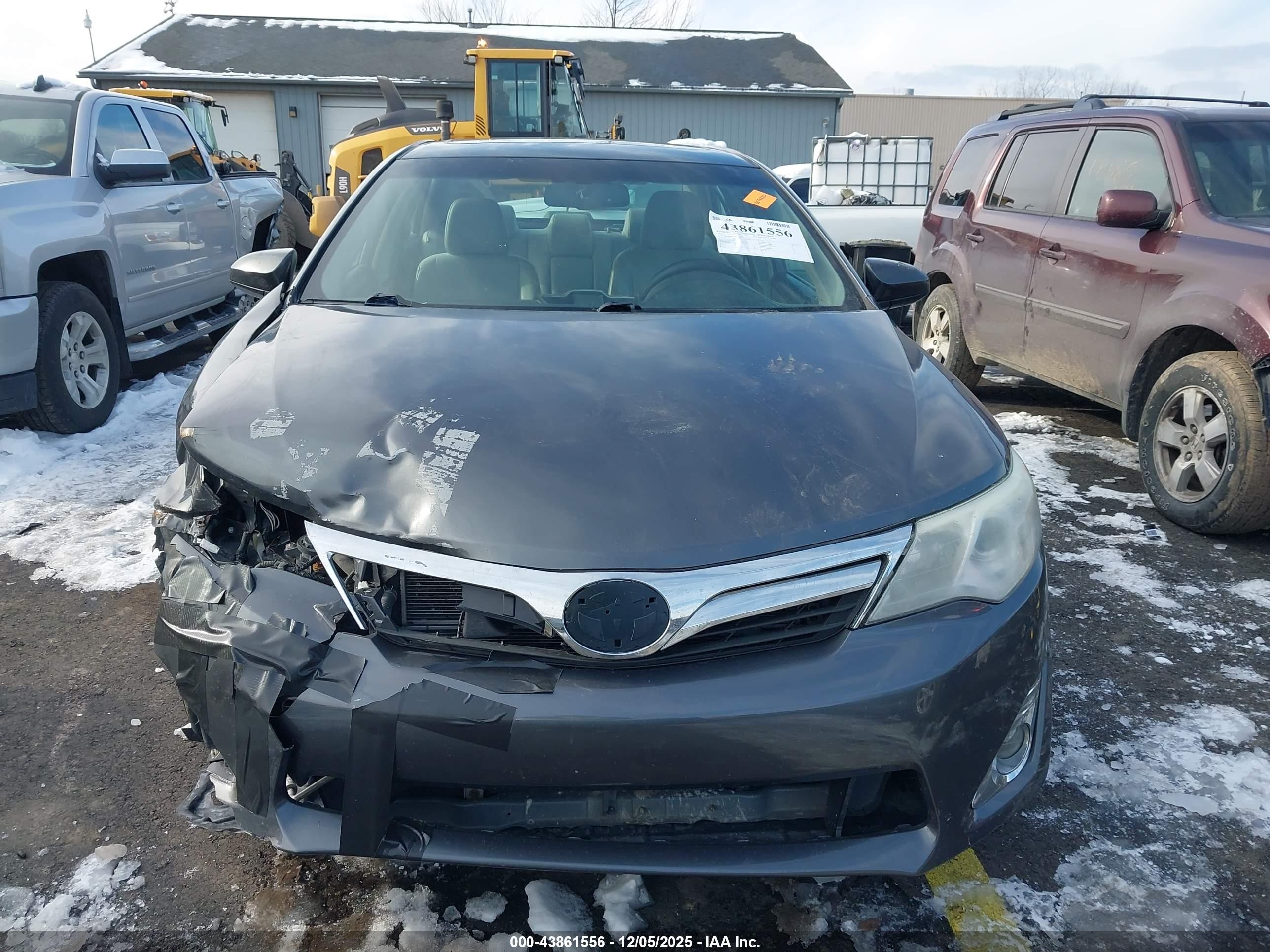 2012 Toyota Camry Hybrid Xle Gray vin: 4T1BD1FK9CU001927