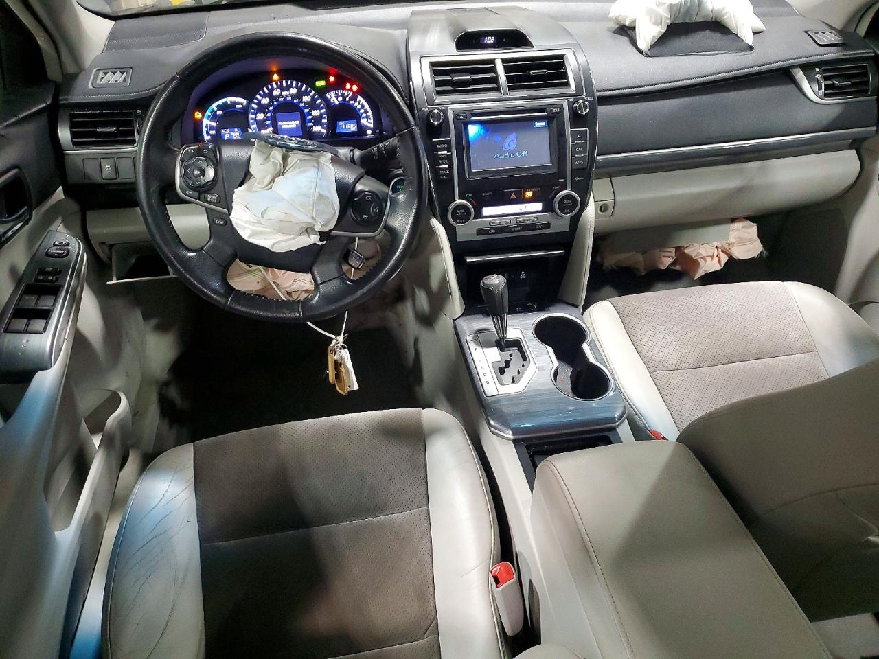 2012 Toyota Camry Hybrid Xle Black vin: 4T1BD1FK9CU013236
