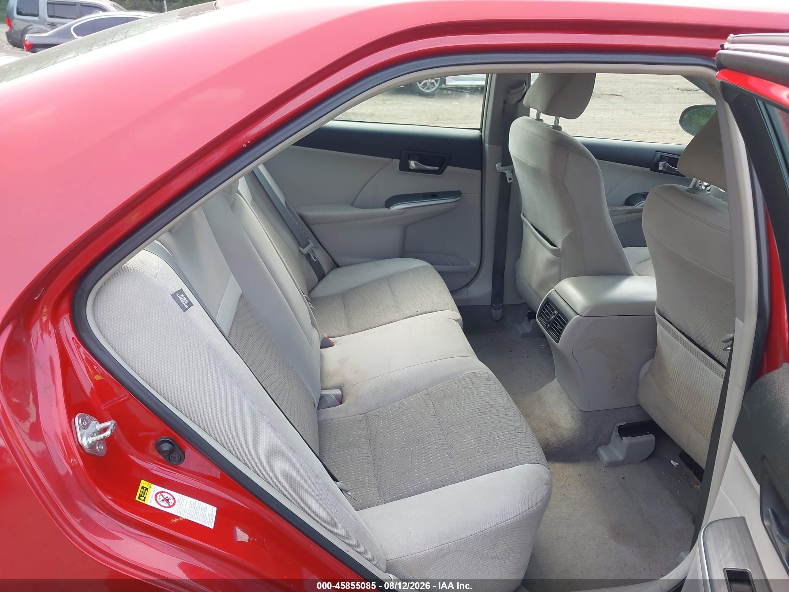 2012 Toyota Camry Hybrid Xle Red vin: 4T1BD1FK9CU019506