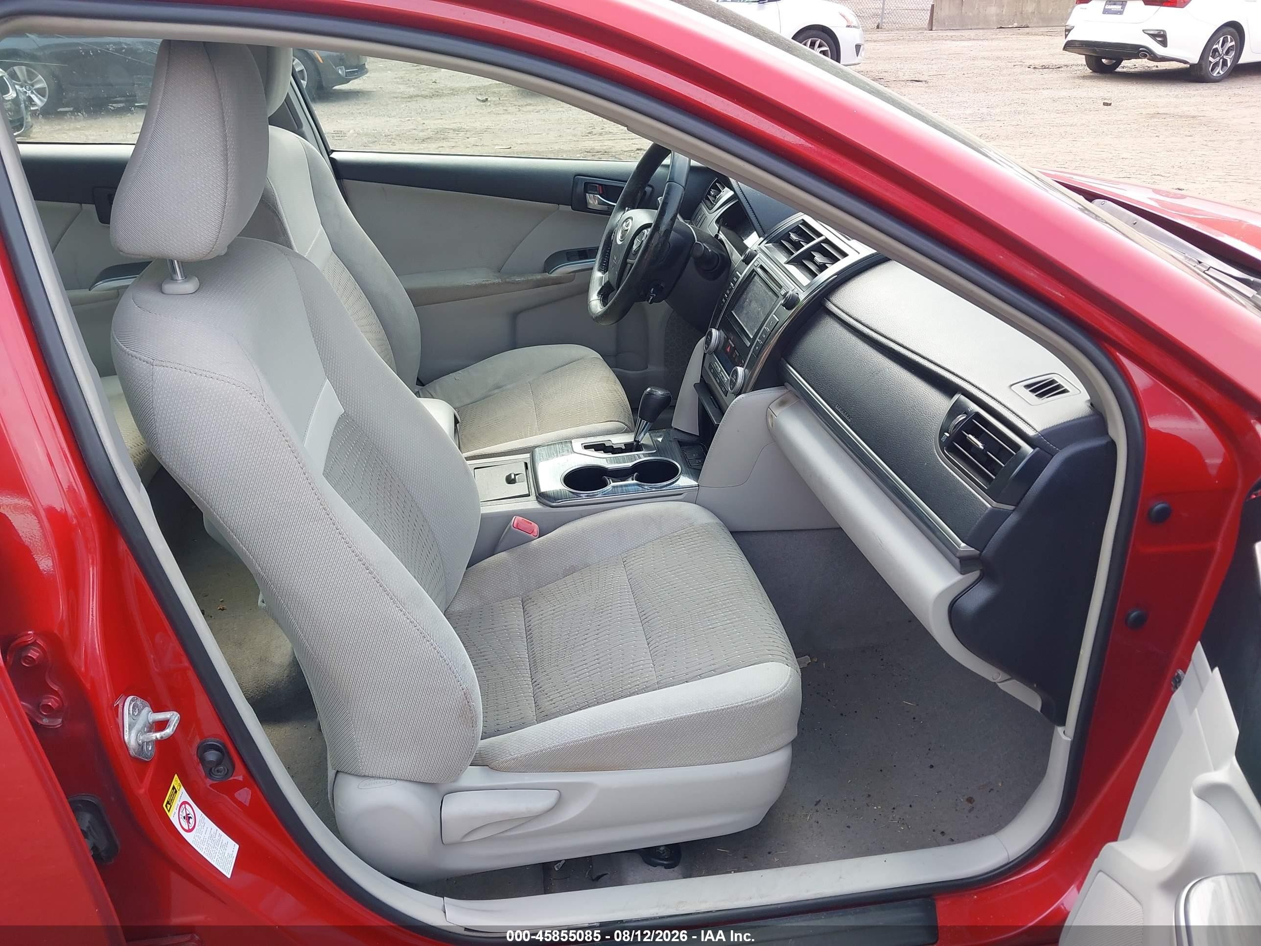 2012 Toyota Camry Hybrid Xle Red vin: 4T1BD1FK9CU019506