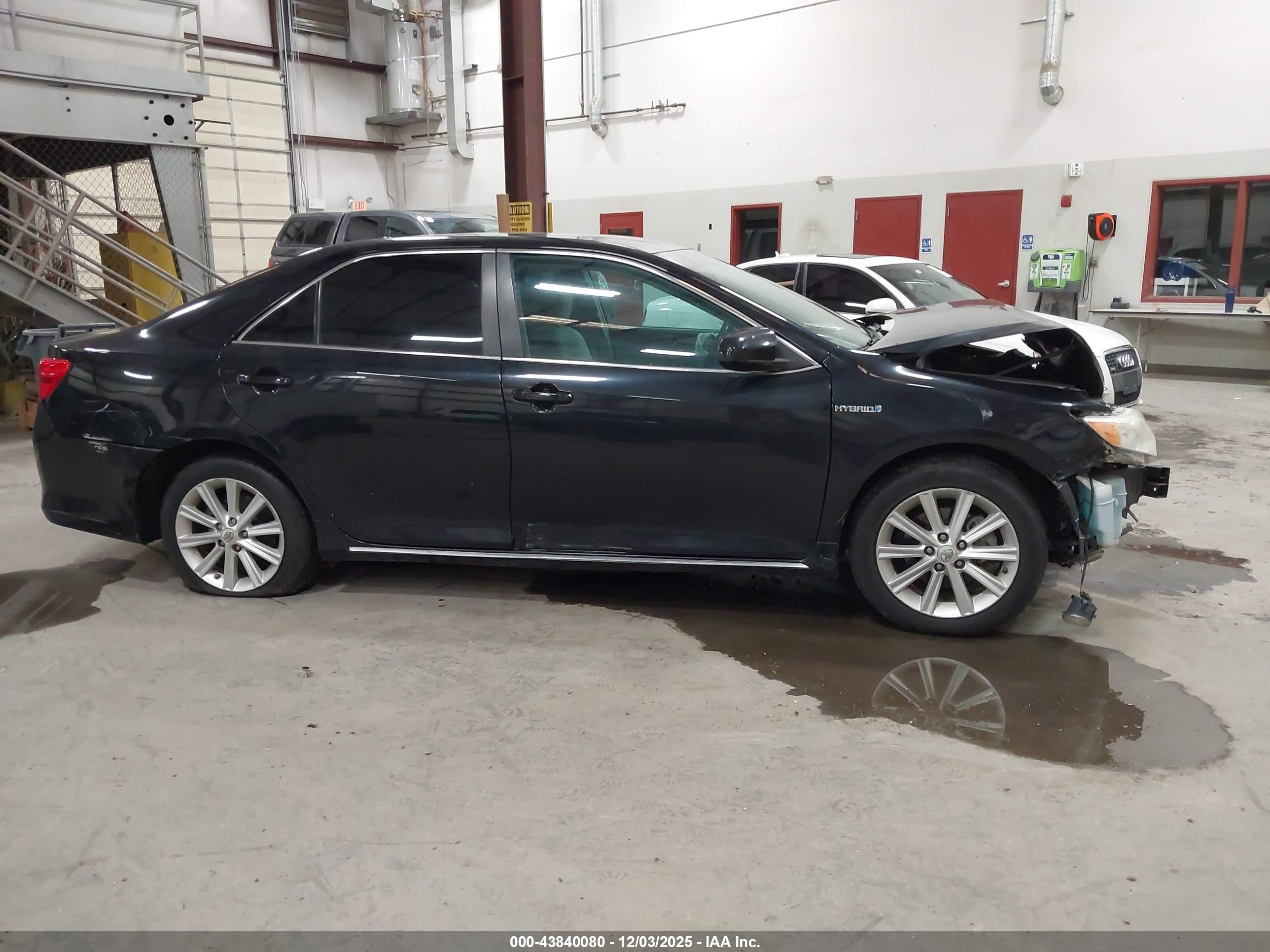 2012 Toyota Camry Hybrid Xle Black vin: 4T1BD1FK9CU019568