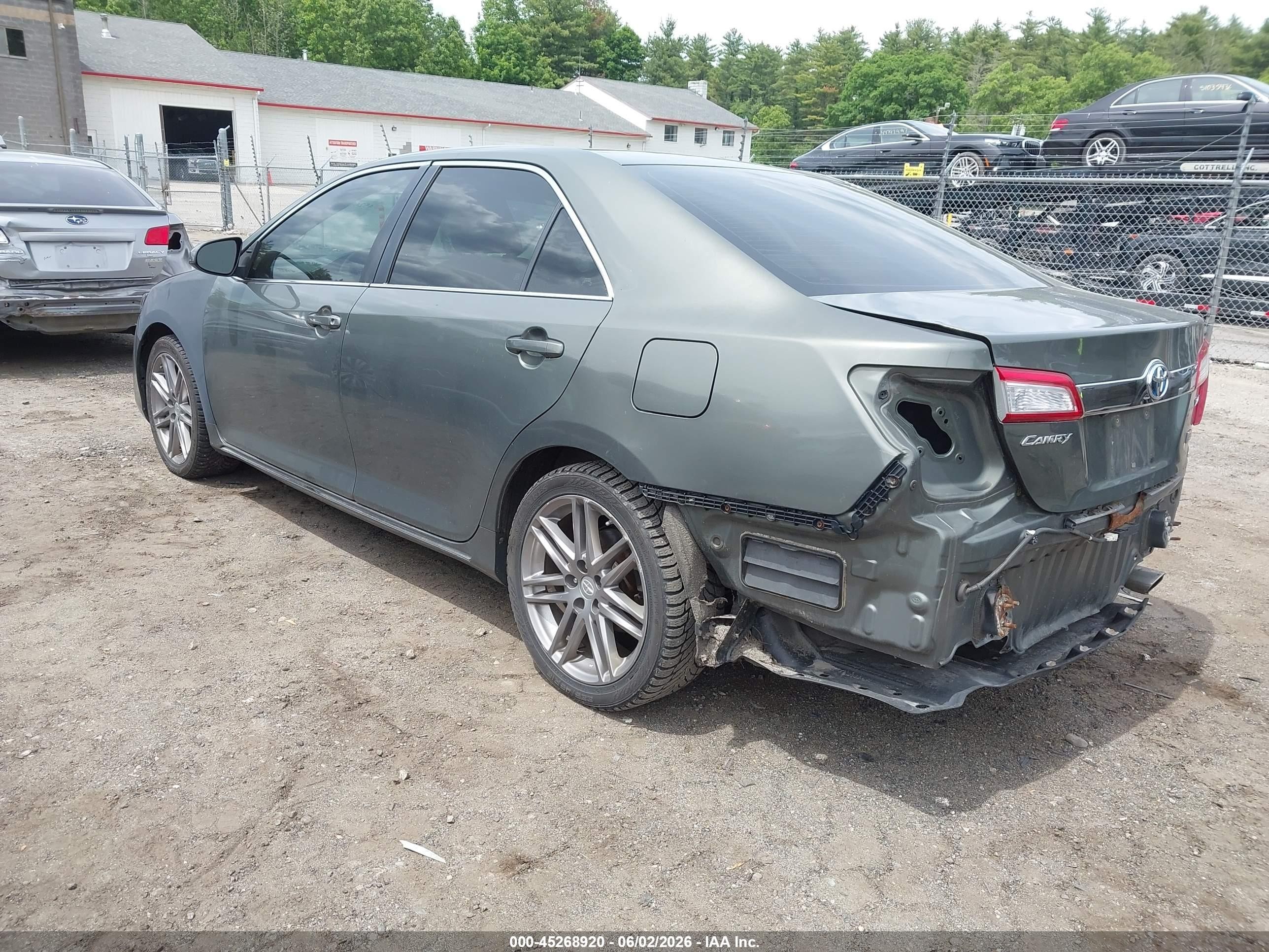 2012 Toyota Camry Hybrid Xle Green vin: 4T1BD1FK9CU019814