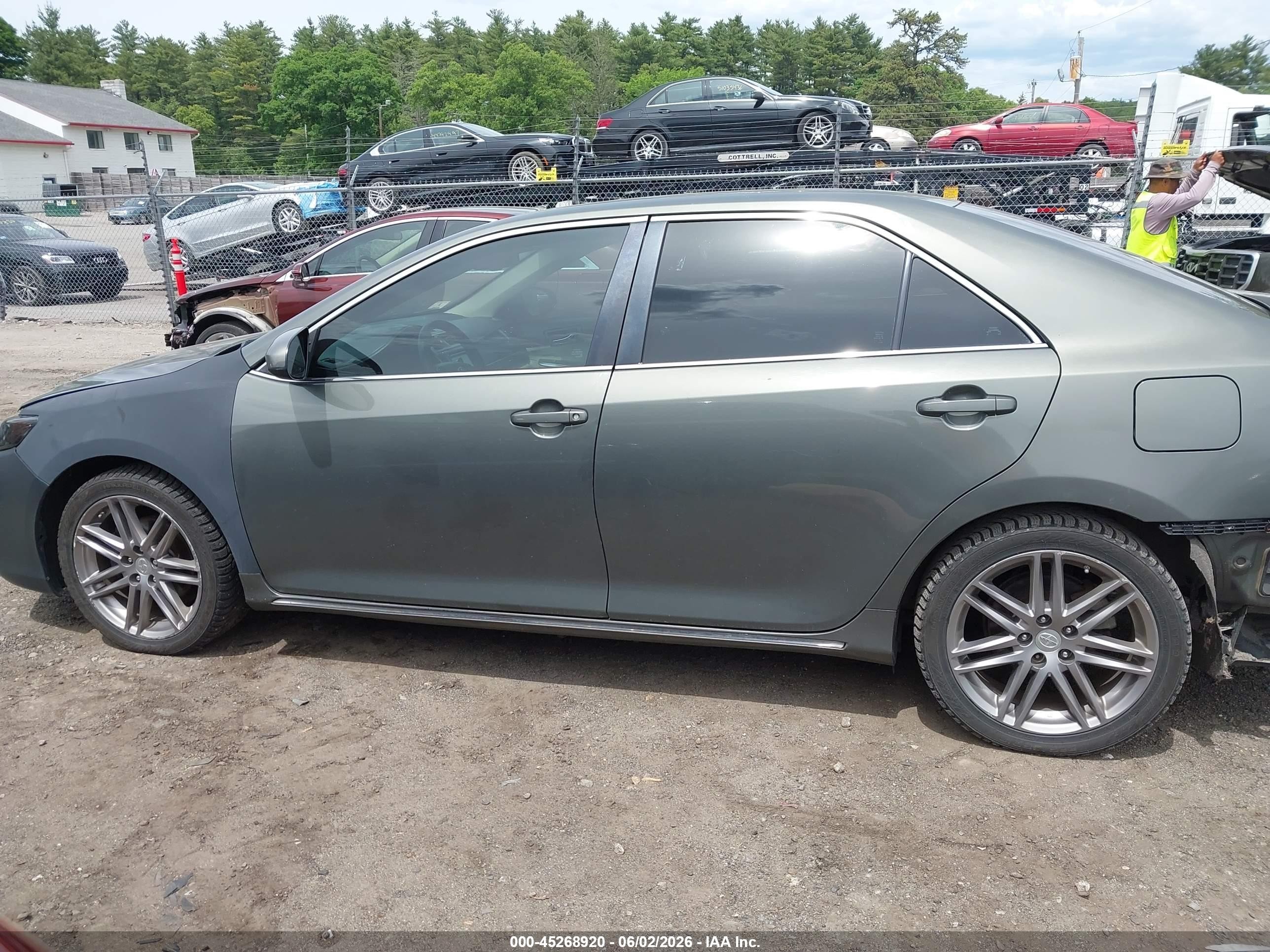 2012 Toyota Camry Hybrid Xle Green vin: 4T1BD1FK9CU019814
