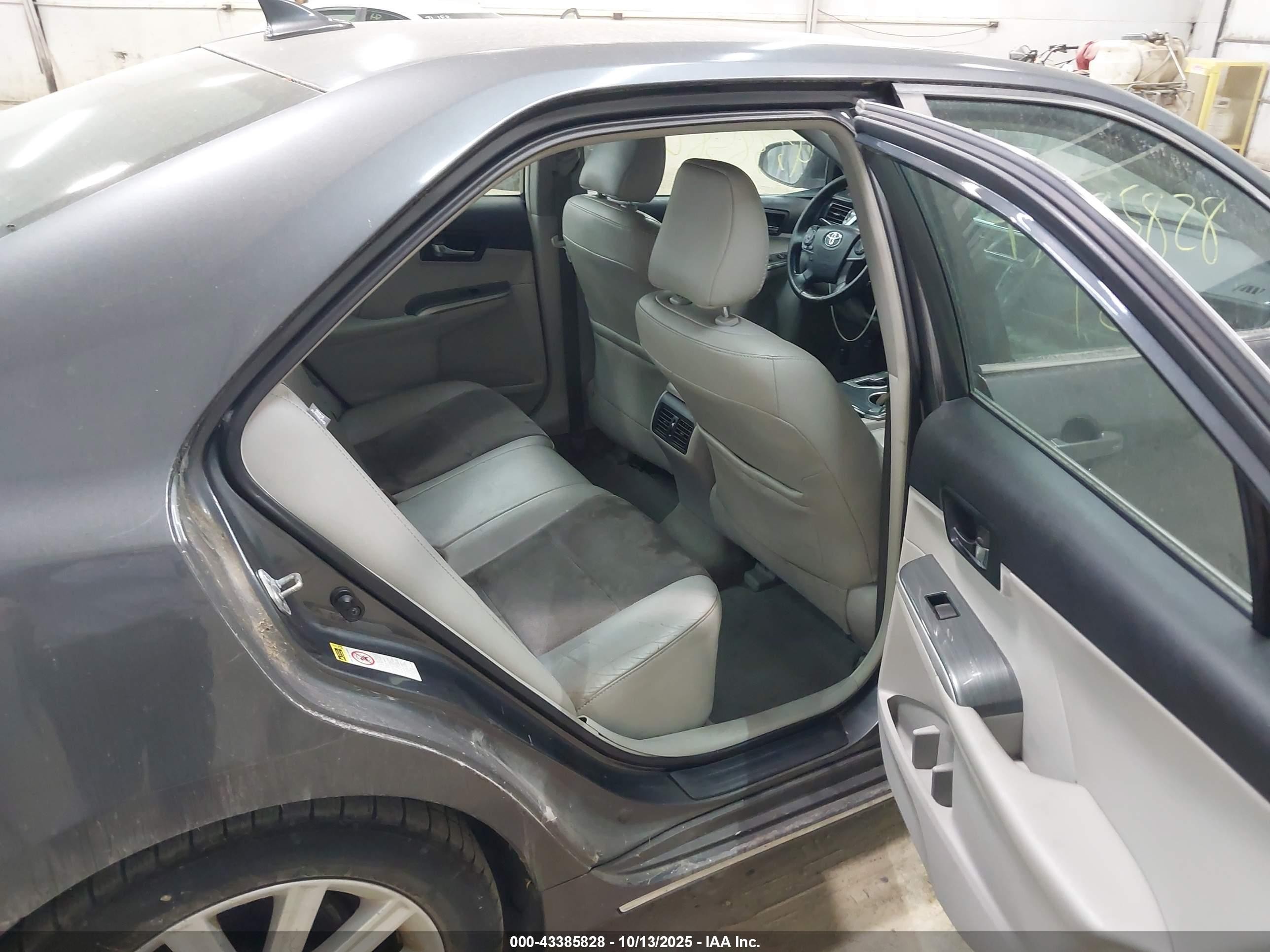2012 Toyota Camry Hybrid Xle Серый vin: 4T1BD1FK9CU025080