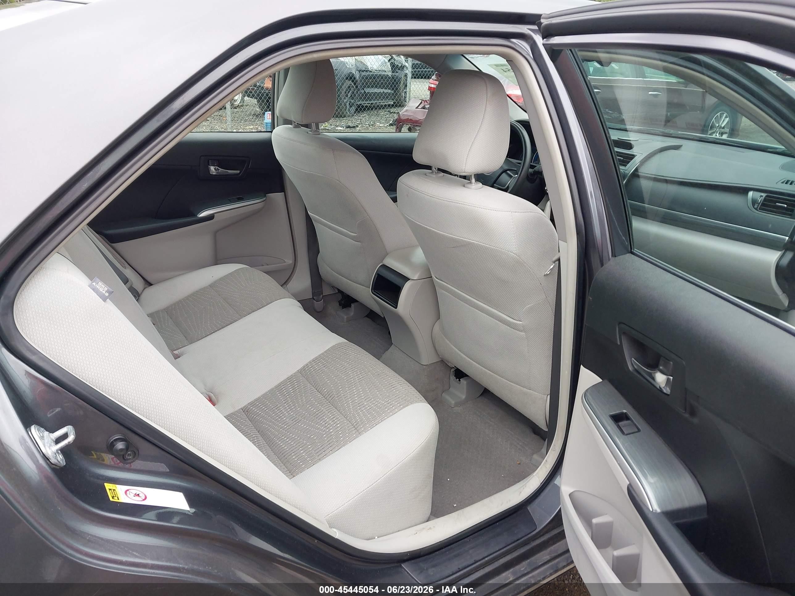 2012 Toyota Camry Hybrid Le Gray vin: 4T1BD1FK9CU026018