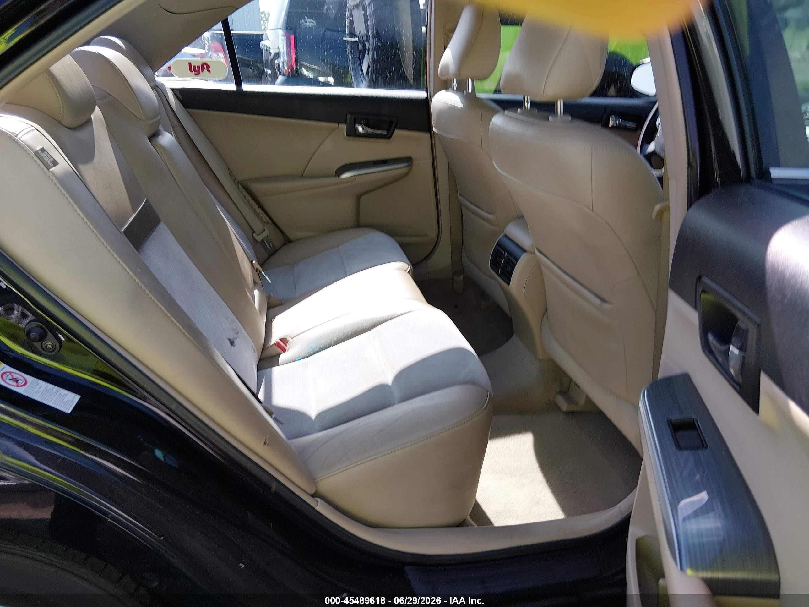2012 Toyota Camry Hybrid Xle Black vin: 4T1BD1FK9CU029808