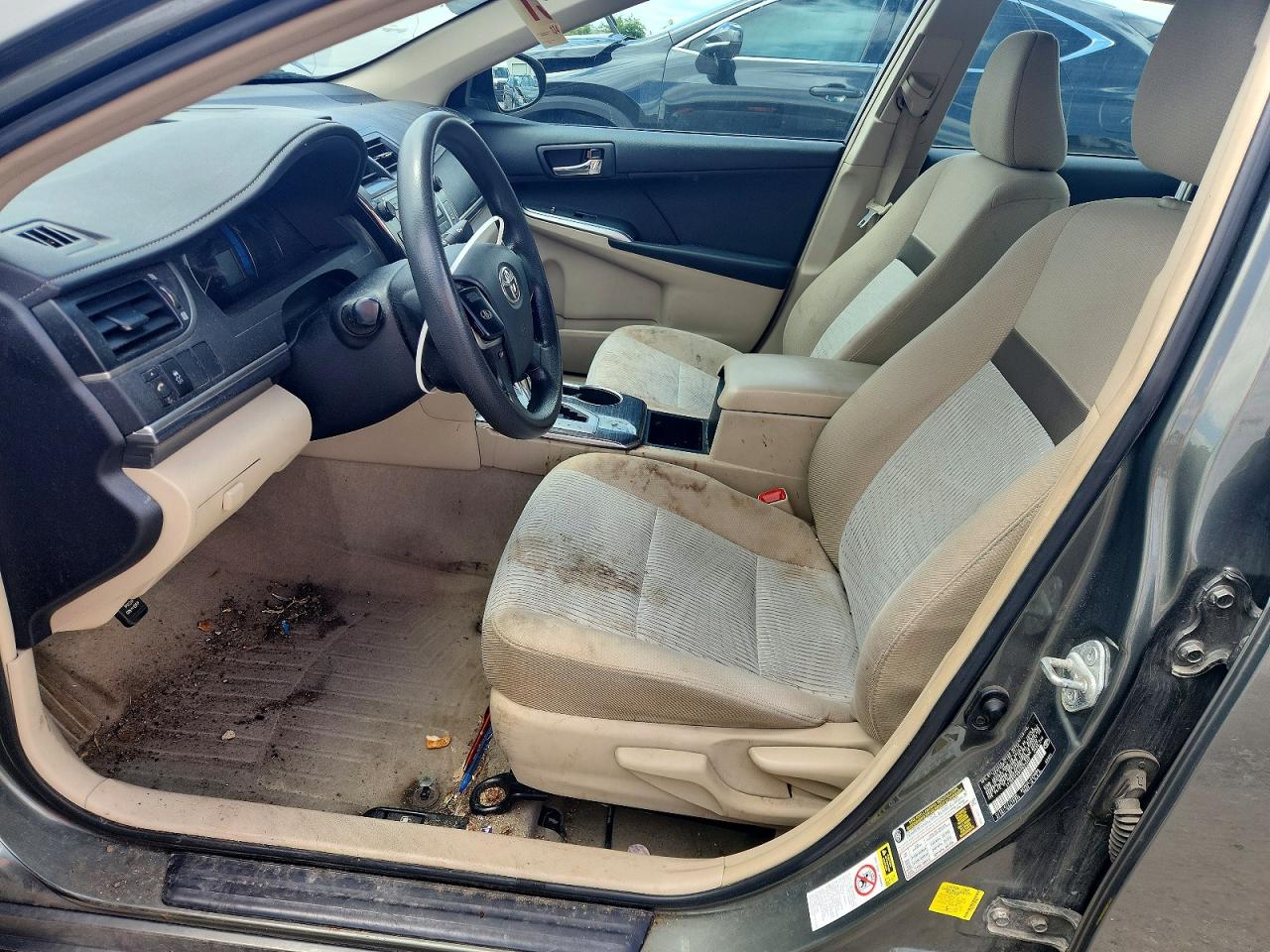 2012 Toyota Camry Hybrid Le Gray vin: 4T1BD1FK9CU031042