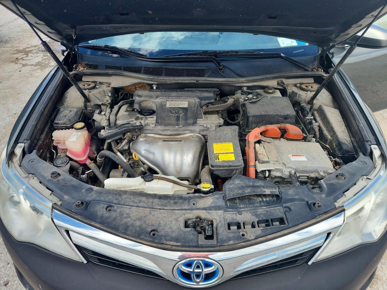 2012 Toyota Camry Hybrid Le Gray vin: 4T1BD1FK9CU031042