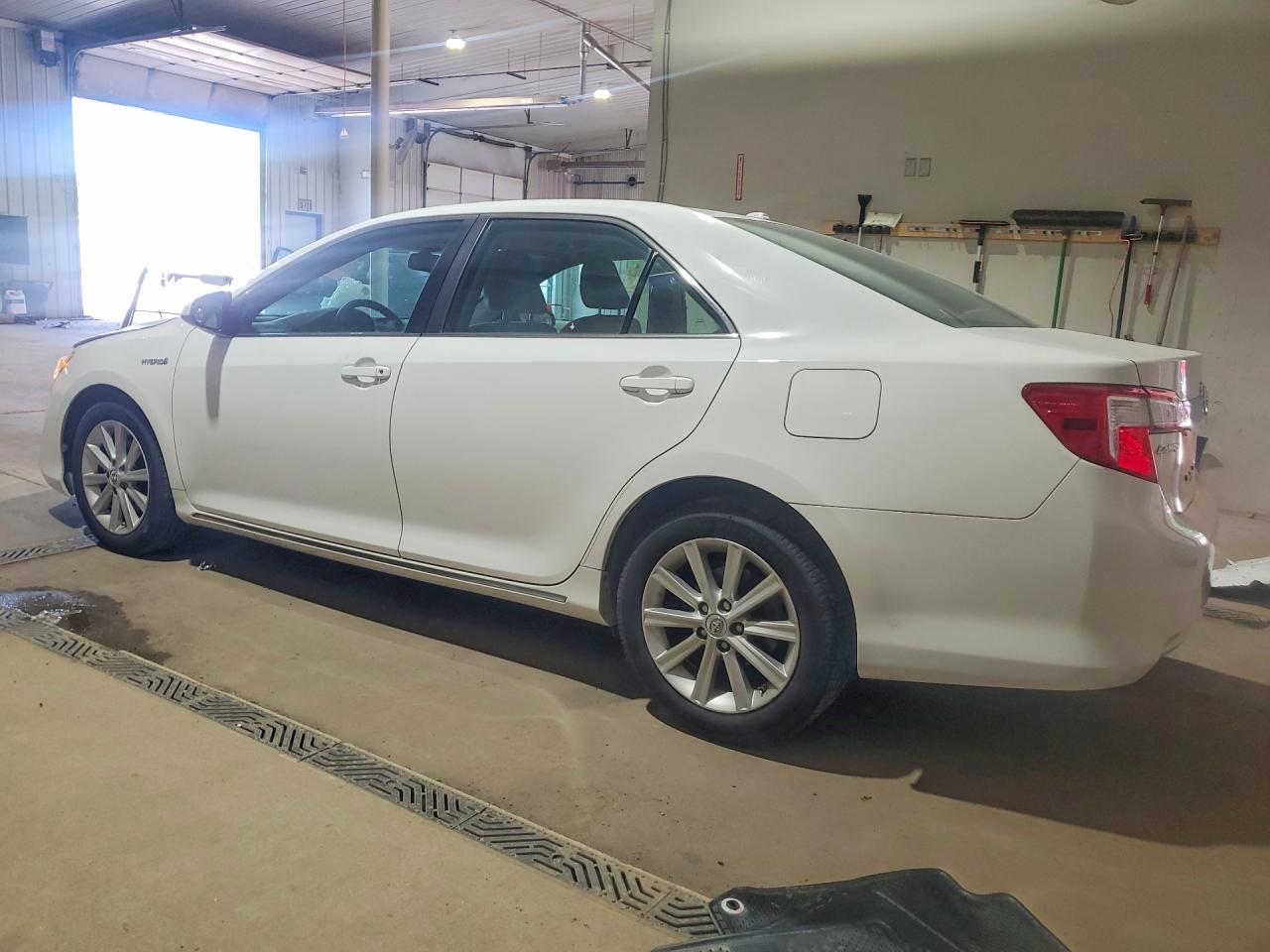 2012 Toyota Camry Hybrid Xle White vin: 4T1BD1FK9CU033521