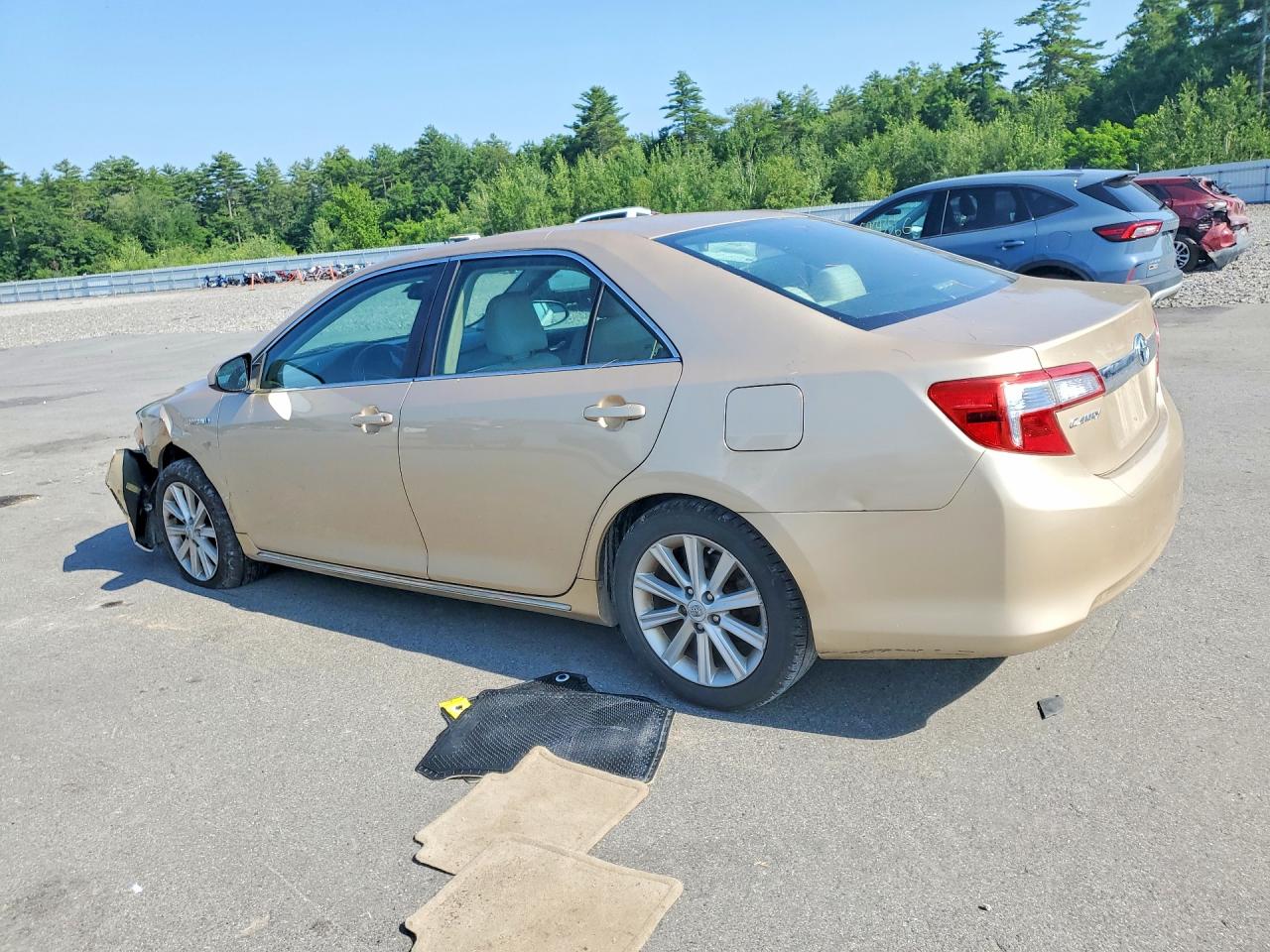 2012 Toyota Camry Hybrid Xle Золотой vin: 4T1BD1FK9CU034328