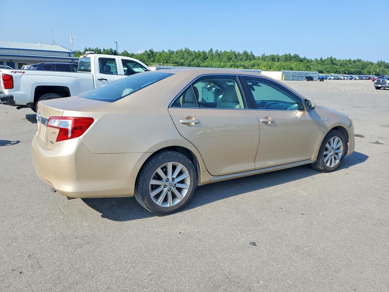 2012 Toyota Camry Hybrid Xle Золотой vin: 4T1BD1FK9CU034328
