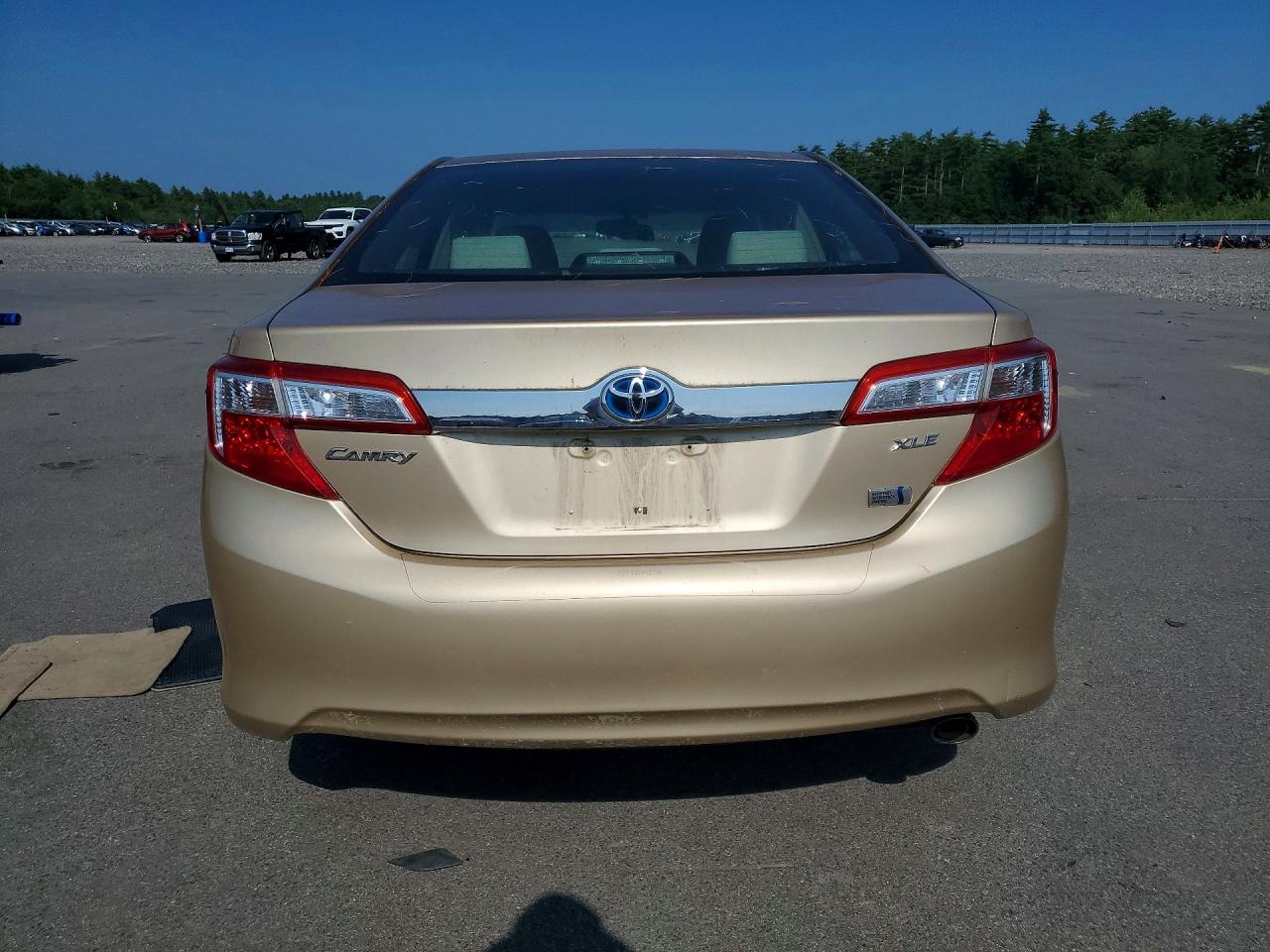 2012 Toyota Camry Hybrid Xle Золотой vin: 4T1BD1FK9CU034328