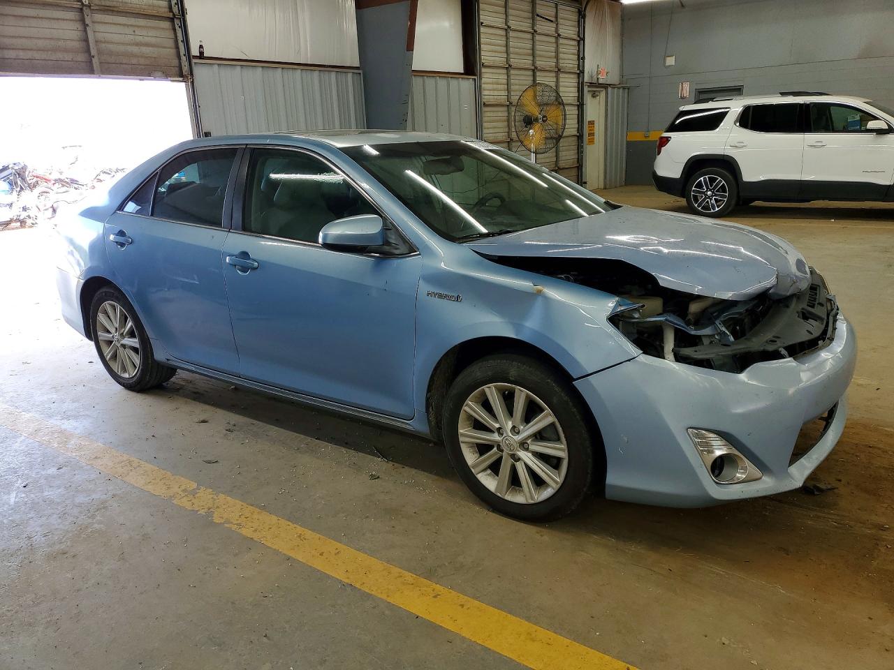 2012 Toyota Camry Hybrid Xle Blue vin: 4T1BD1FK9CU034586
