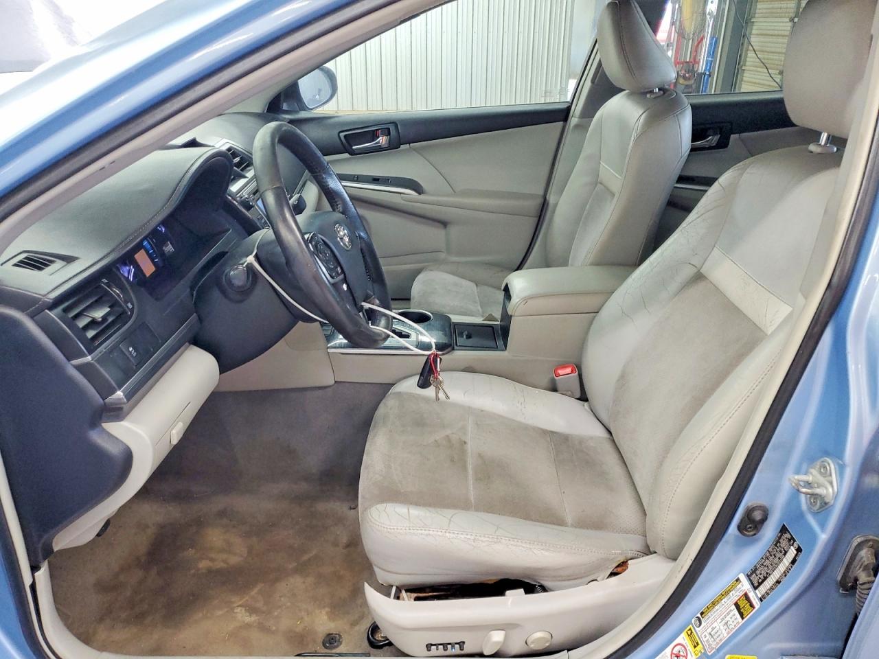 2012 Toyota Camry Hybrid Xle Blue vin: 4T1BD1FK9CU034586