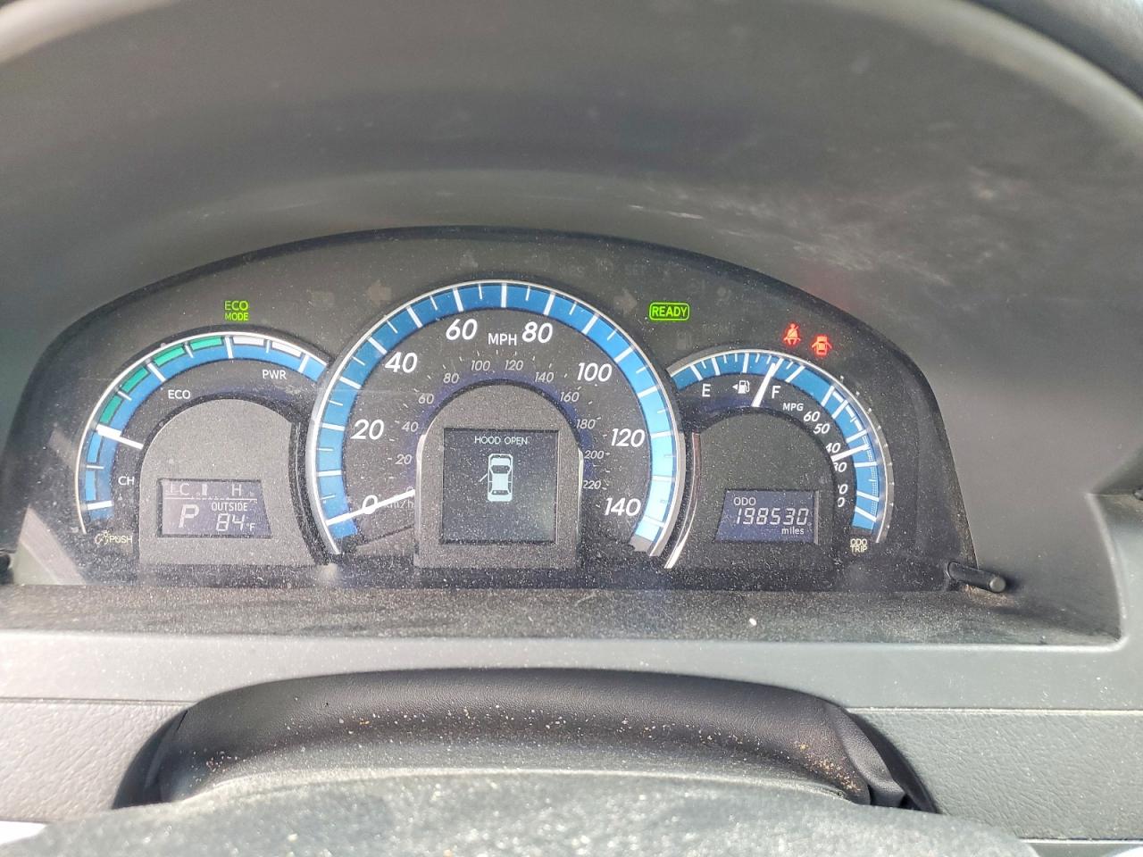 2012 Toyota Camry Hybrid Xle Черный vin: 4T1BD1FK9CU041862