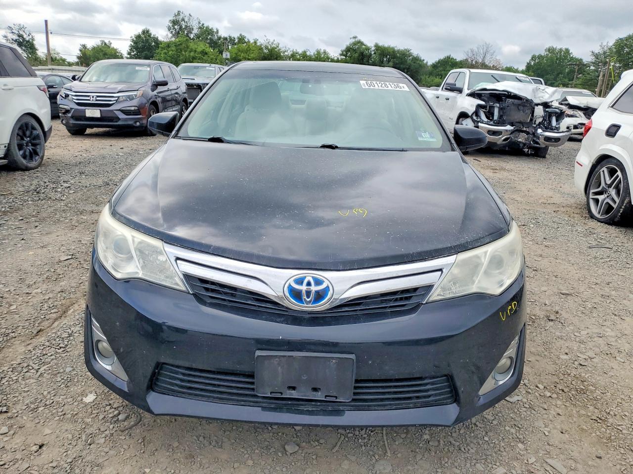 2012 Toyota Camry Hybrid Xle Черный vin: 4T1BD1FK9CU041862