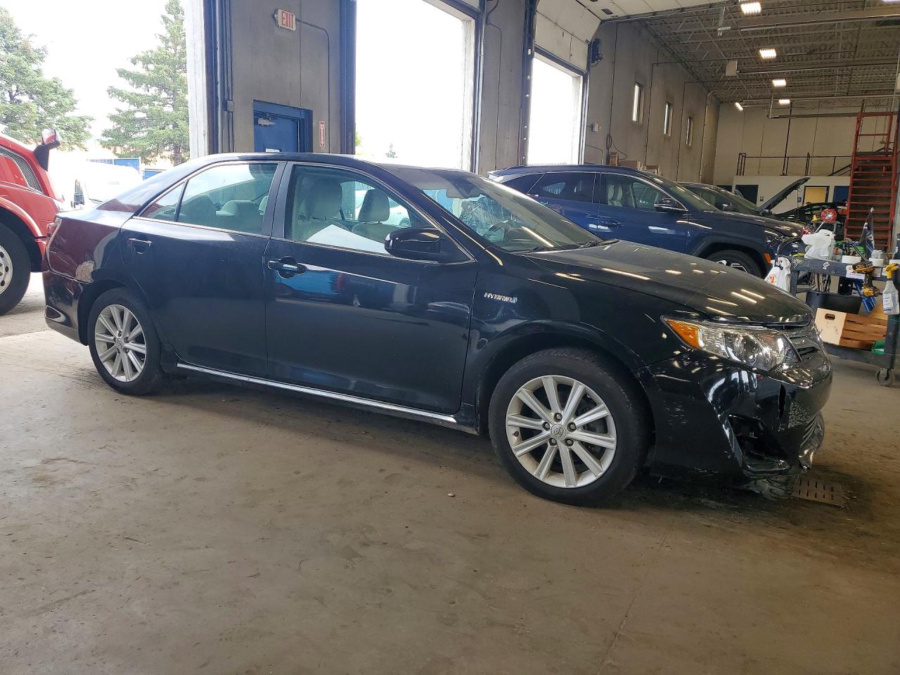 2012 Toyota Camry Hybrid Xle Black vin: 4T1BD1FK9CU044096