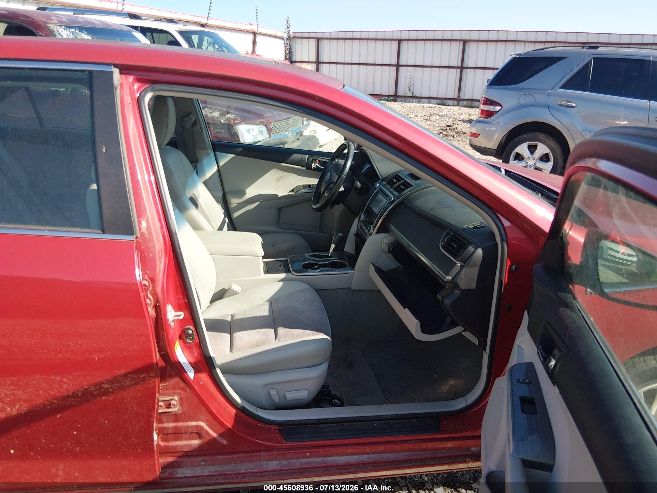 2012 Toyota Camry Hybrid Xle Red vin: 4T1BD1FK9CU045264