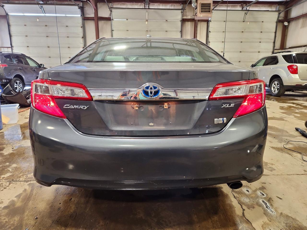 2012 Toyota Camry Hybrid Xle Gray vin: 4T1BD1FK9CU052599