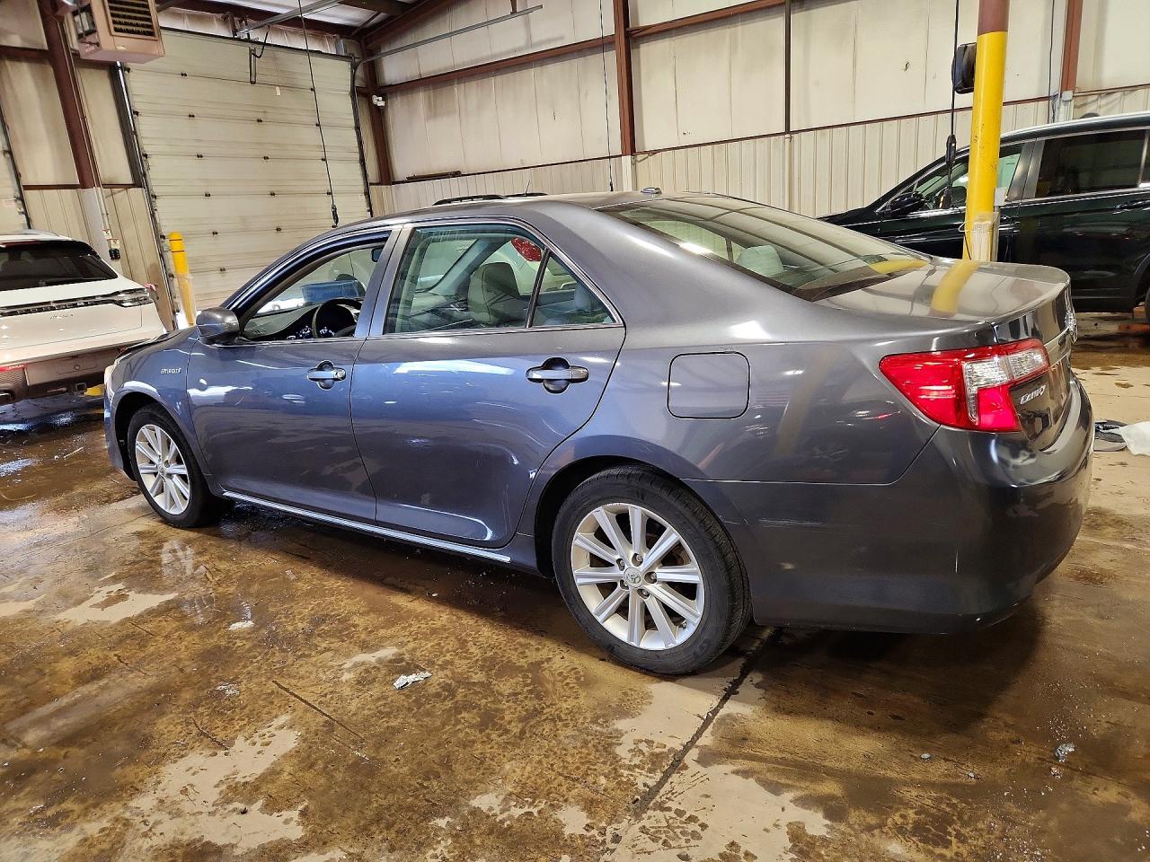 2012 Toyota Camry Hybrid Xle Gray vin: 4T1BD1FK9CU052599