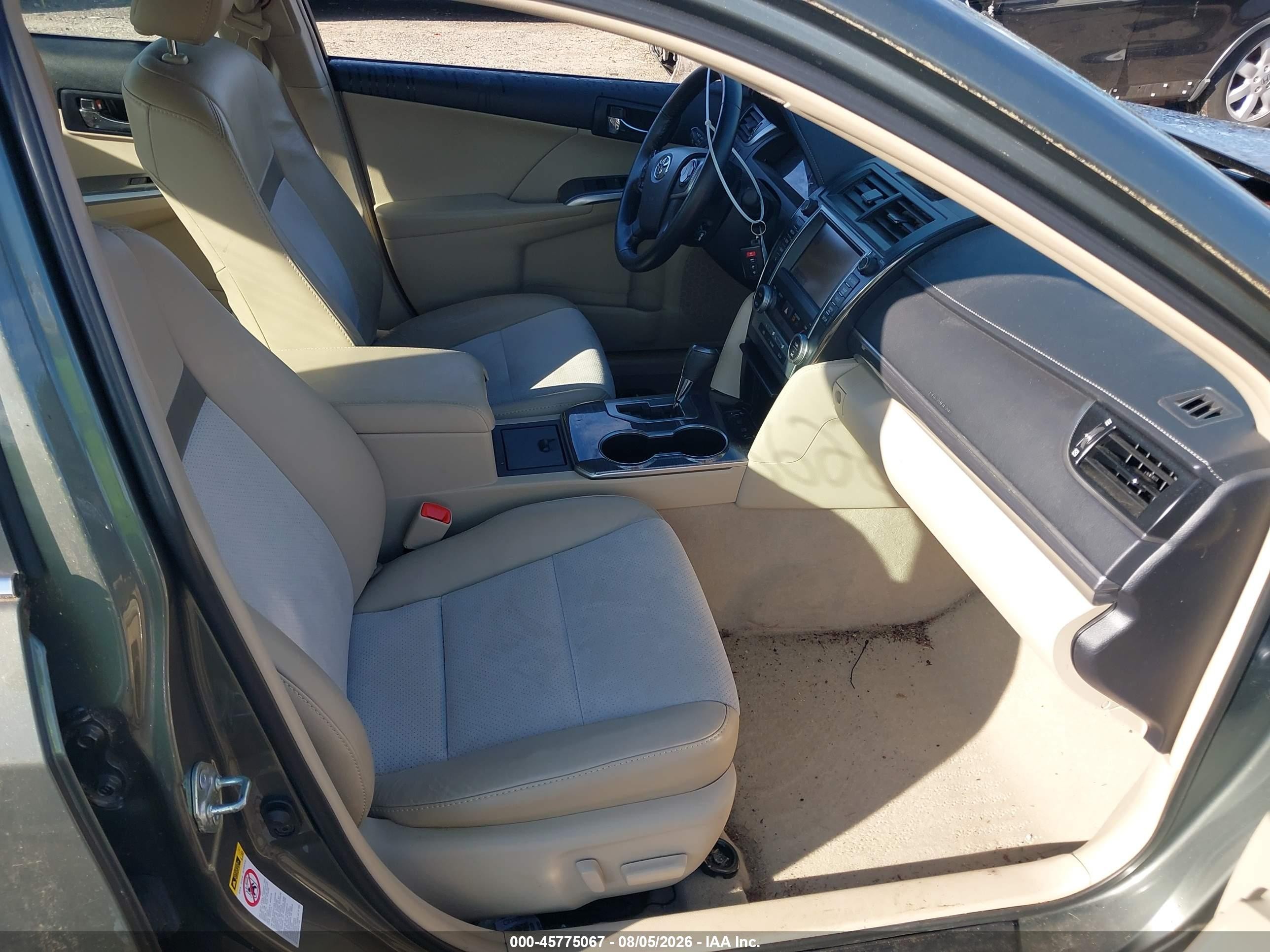 2012 Toyota Camry Hybrid Xle Green vin: 4T1BD1FK9CU053610